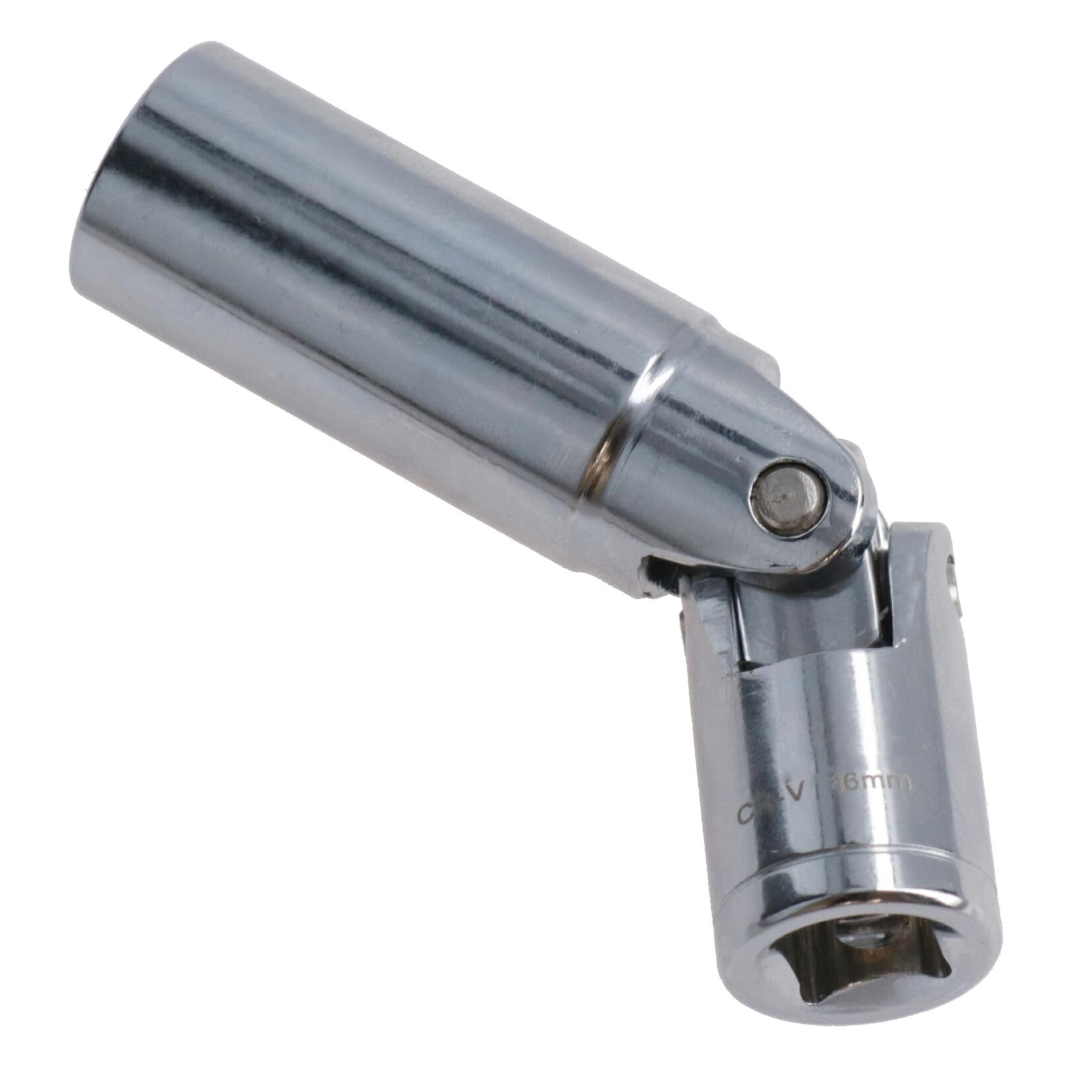 16mm Glühkerzen-Entfernungssteckschlüssel 3/8" Antrieb Kardangelenk Flexi Deep Dieselmotor
