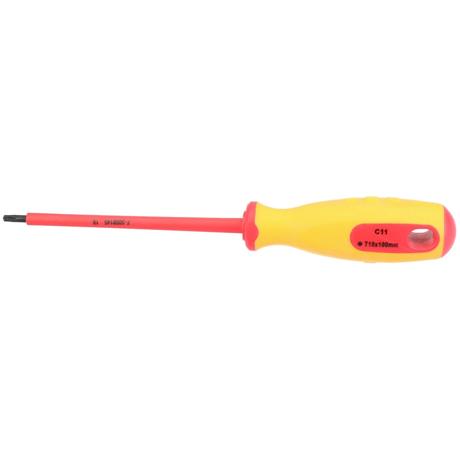 Tournevis Torx mâles isolés VDE T10 – T40 pour électriciens voitures hybrides