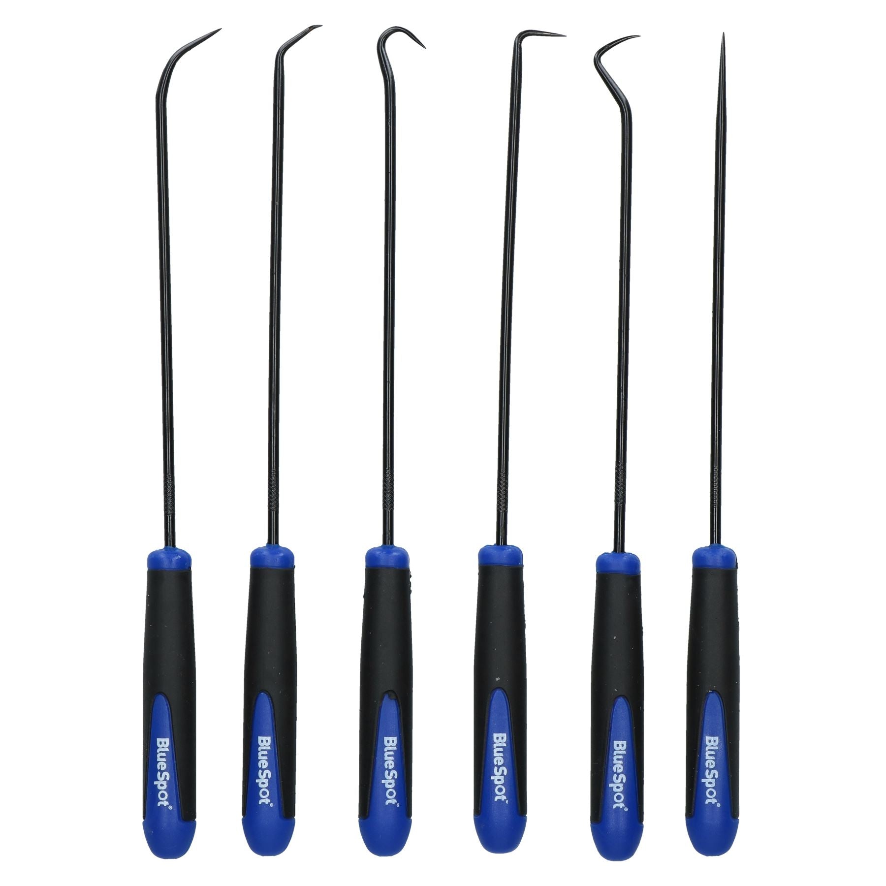Lot de 6 crochets et crochets à longue portée de 240 mm pour joints toriques, tuyaux, clips, joints, colliers de serrage