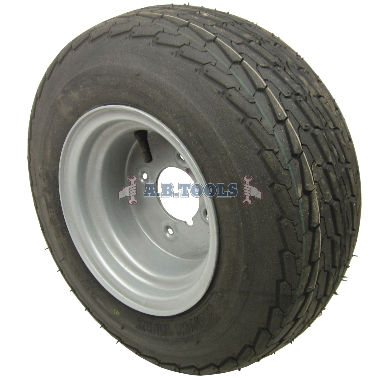 Roue et pneu de remorque 20,5 x 8,0 - 10 4" PCD 4 PLY TRSP13