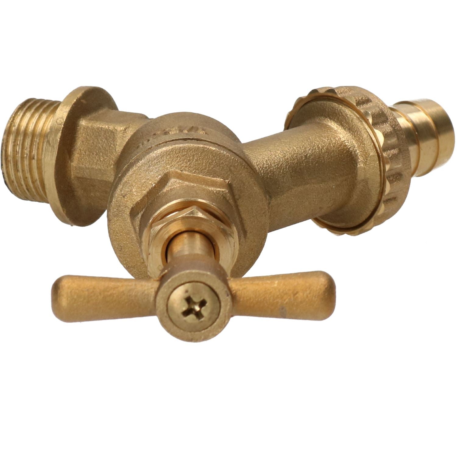 1/2 "messing Schlauch Union Tap mit Doppel Rückschlagventil Rückflussverhinderer Outdoor