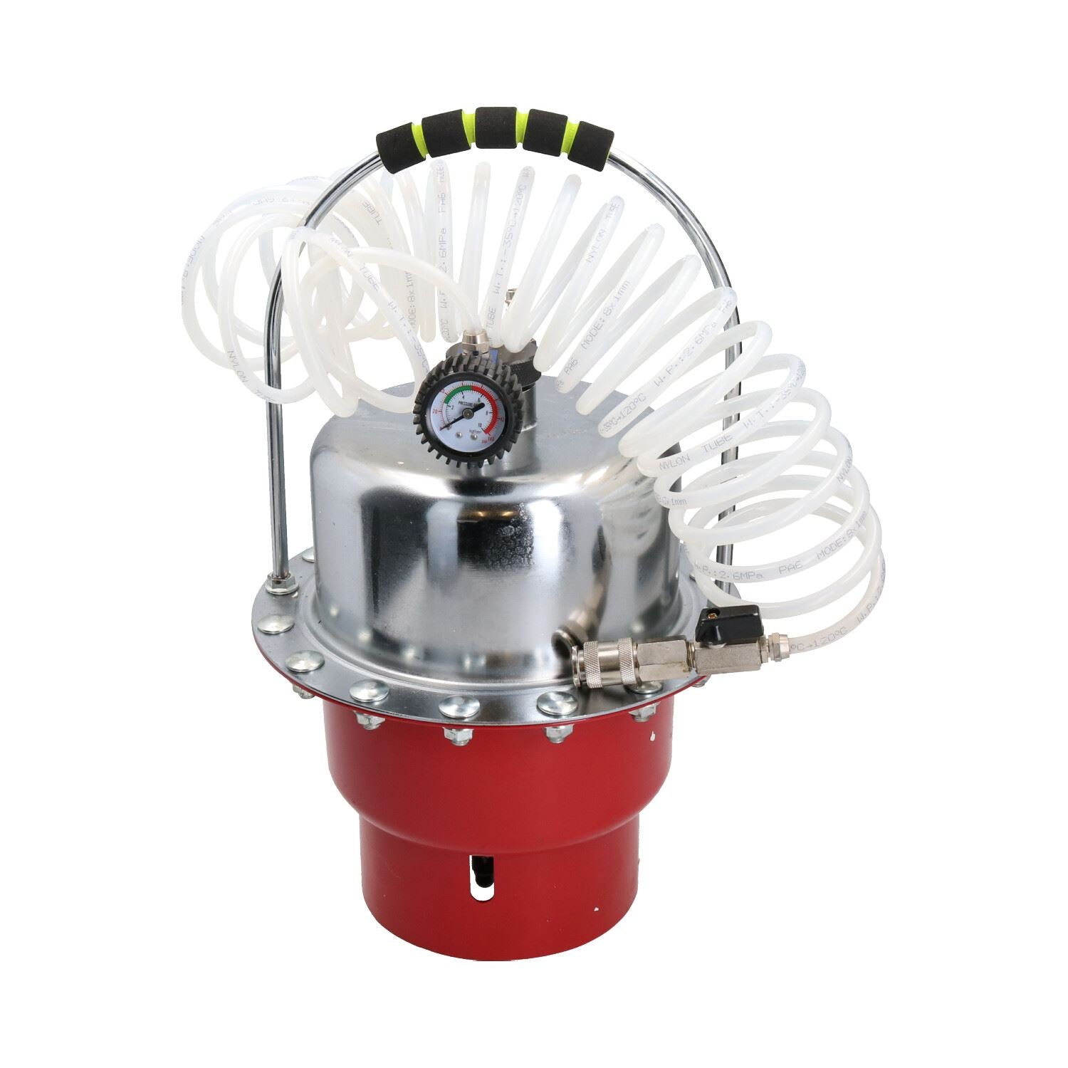 Pneumatische Luft Tragbare Druck Bremse + Kupplung Entlüfter Entlüftungs Kit + Adapter