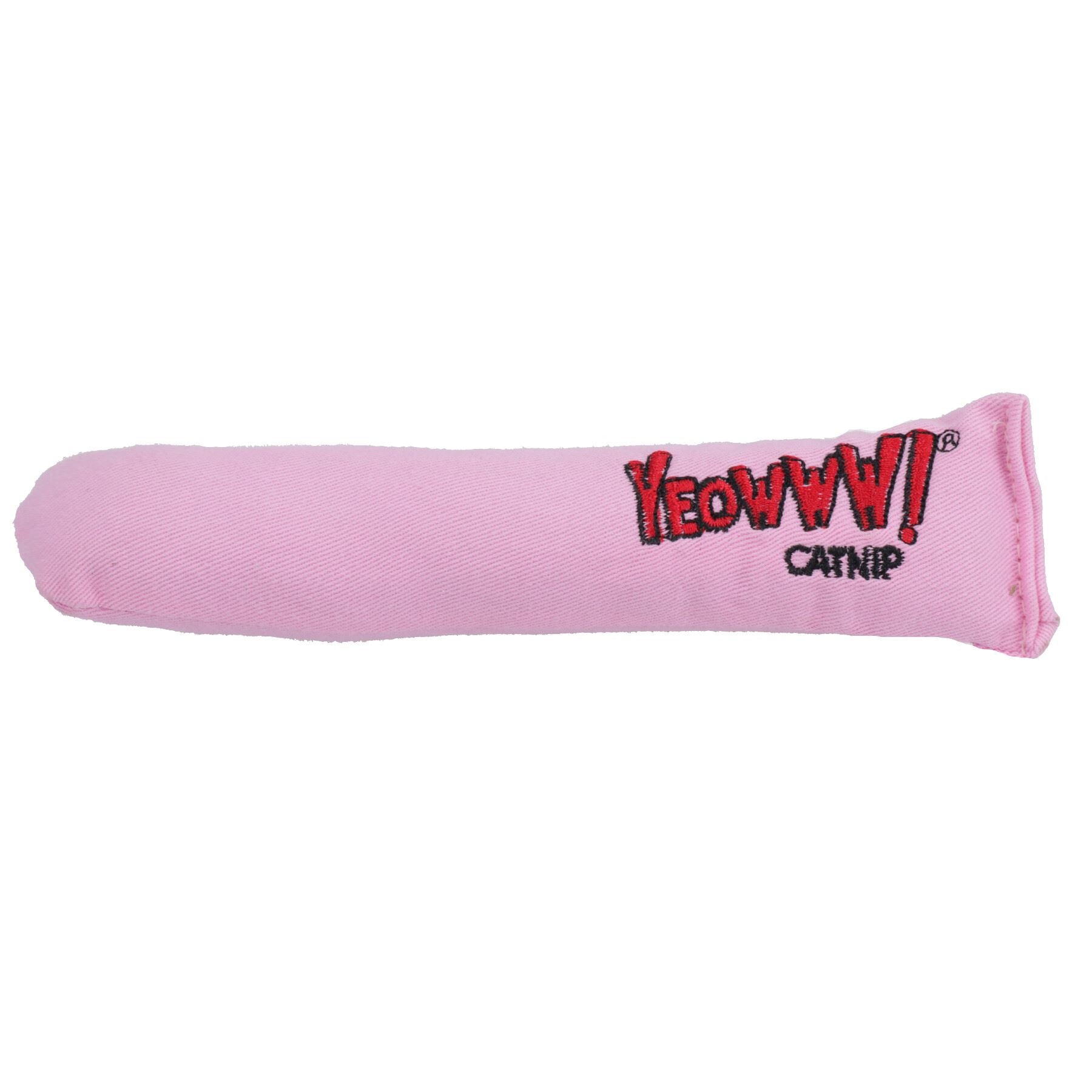 1PK Yeow Interaktives Katzenkätzchen Rosa Zigarre Mit Katzenminze Katzenspielspielzeug Katzengeschenk