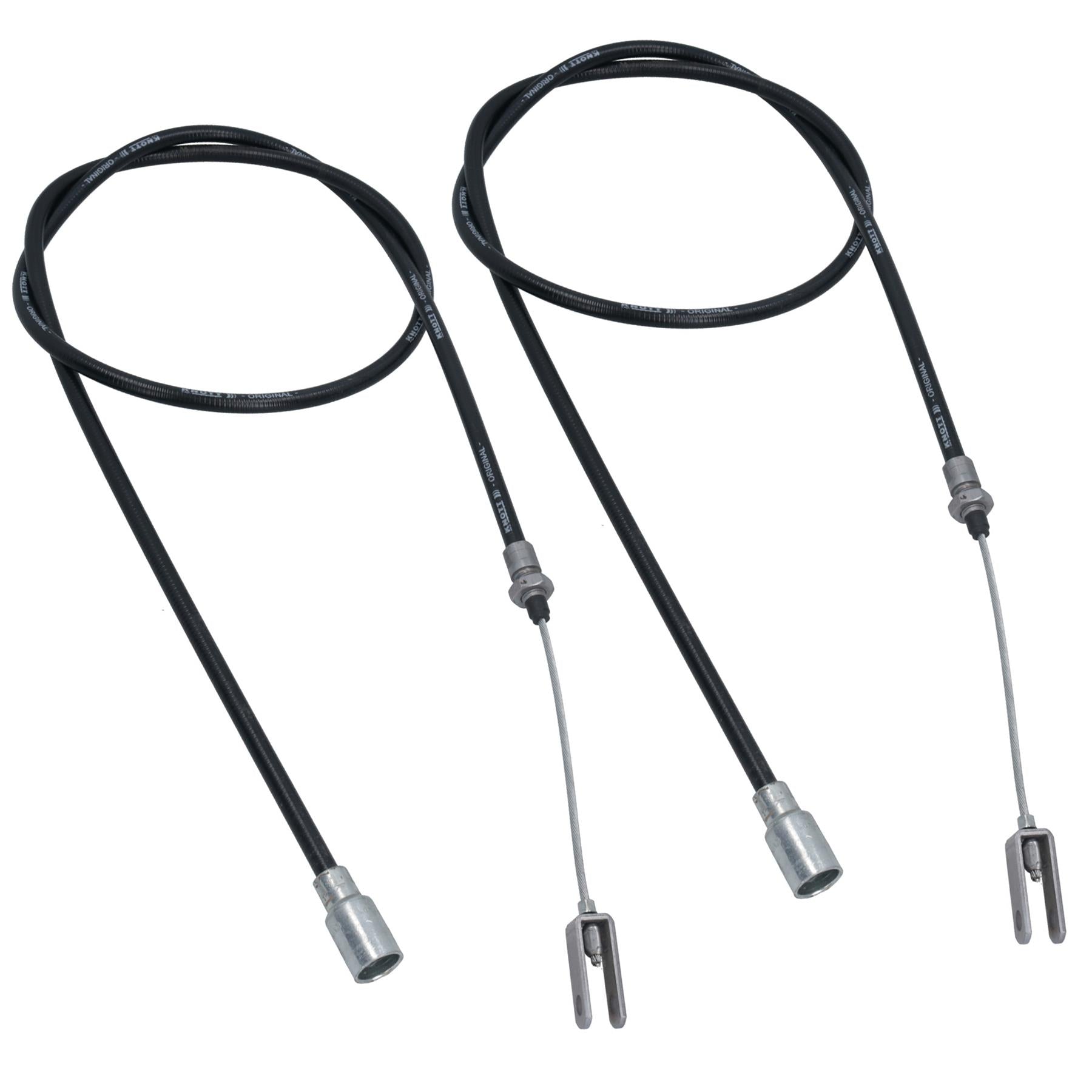 Anhängerbremsseil Knott, abnehmbares Gabelkopfende, 1086 mm / 1326 mm, PAAR BC05