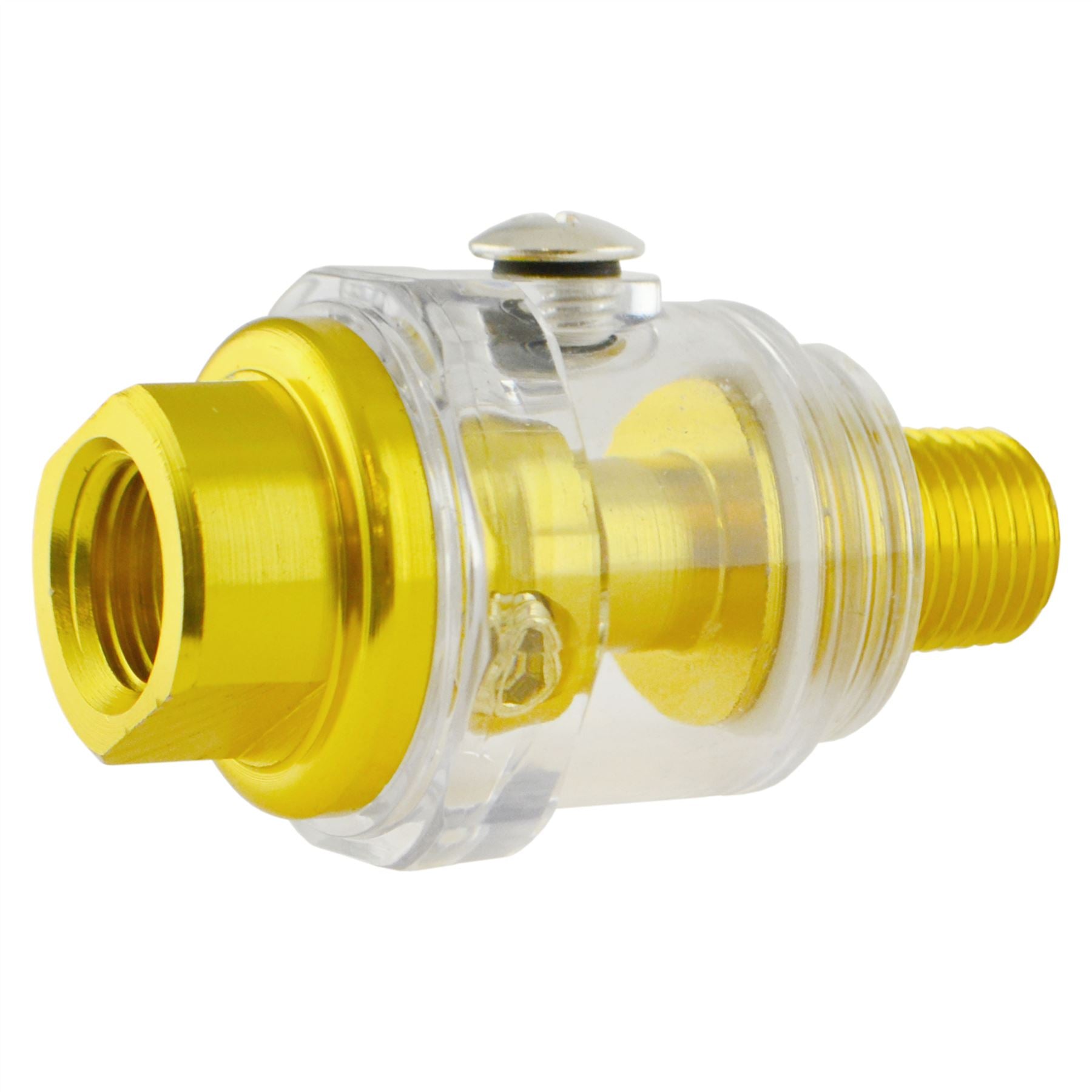1/4 ''BSP Mini In Line Öler Druckluftwerkzeug Öler Öler Kompressor Rohr Öl TE843