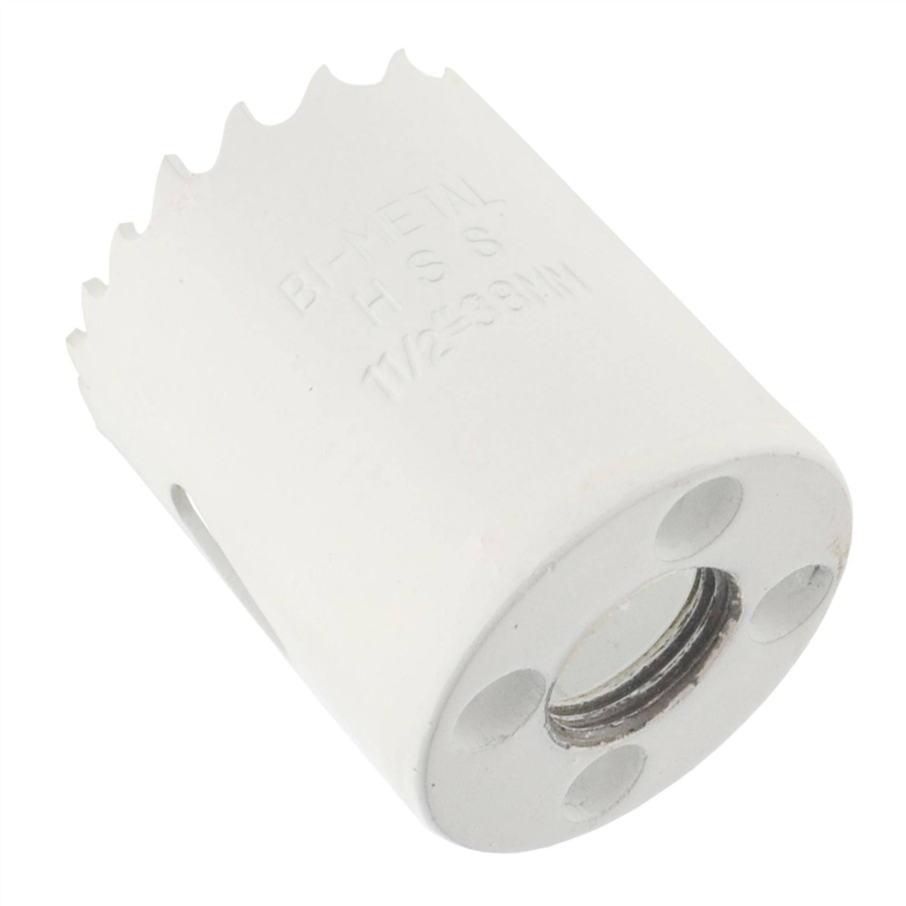 Scie cloche HSS à lame bimétallique pour coupe de l'acier et du bois de 14 à 22 mm + mandrins