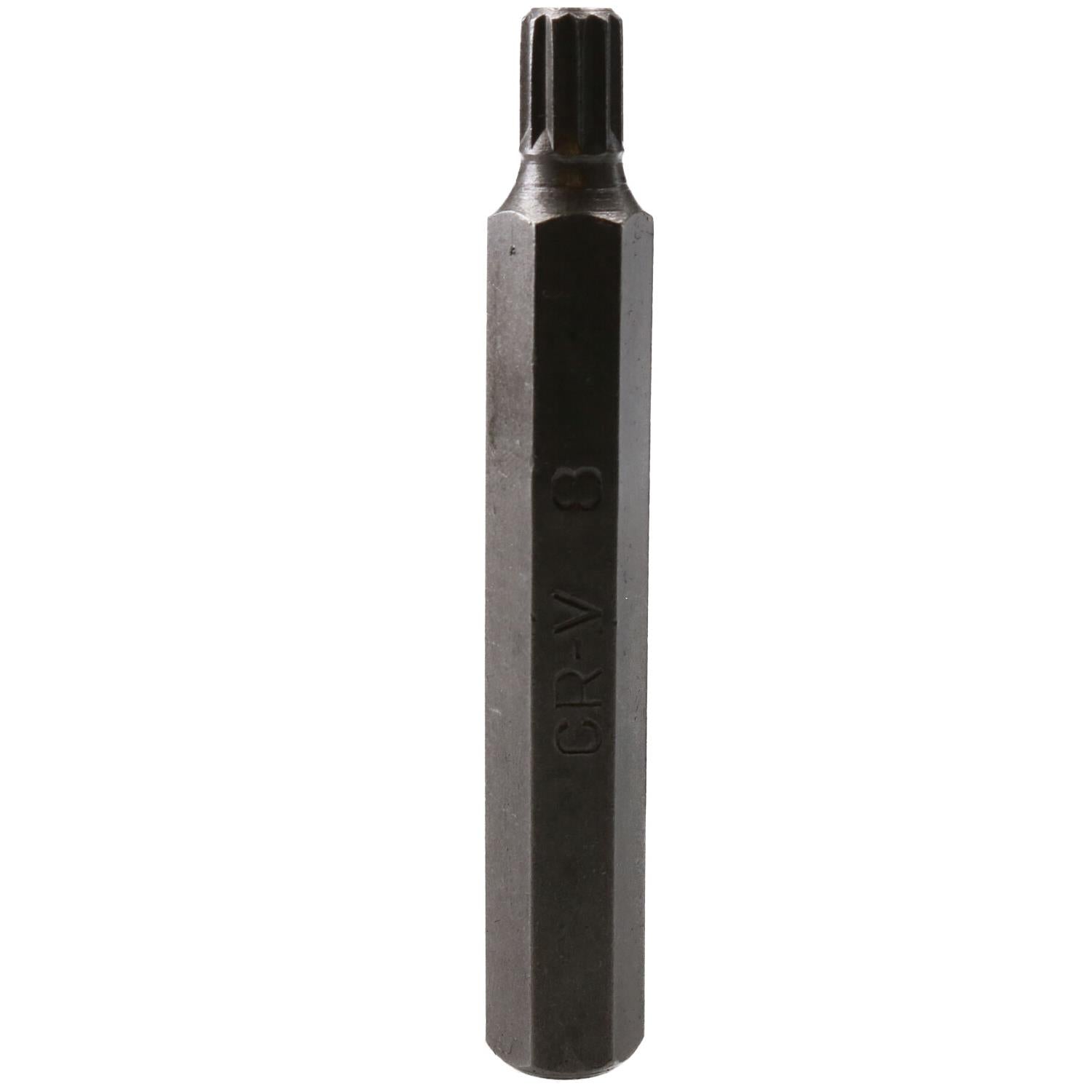 Embouts à triple carré cannelé M5 – M12 avec tige de 10 mm et longueur de 30 mm ou 75 mm