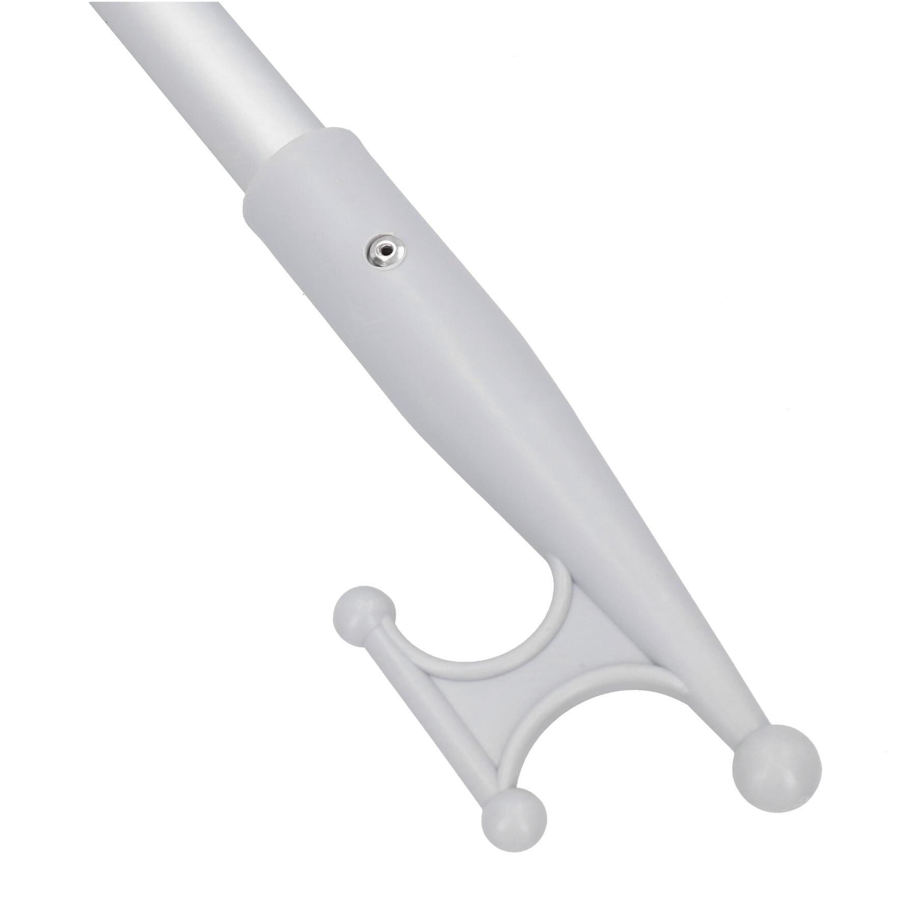 Lot de 2 crochets télescopiques légers et extensibles pour bateau, 70-210 cm, aluminium