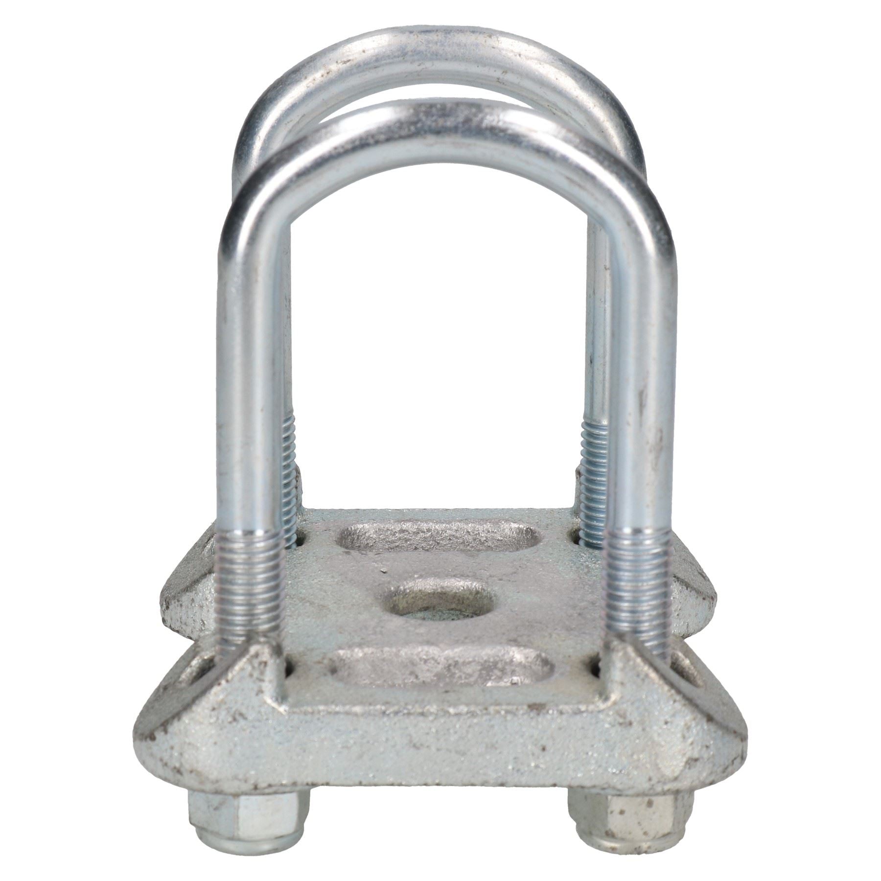 4 U Bolts 2 Base Plate For Ifor Williams Trailer Parabolic Leaf Spring 52x115mm