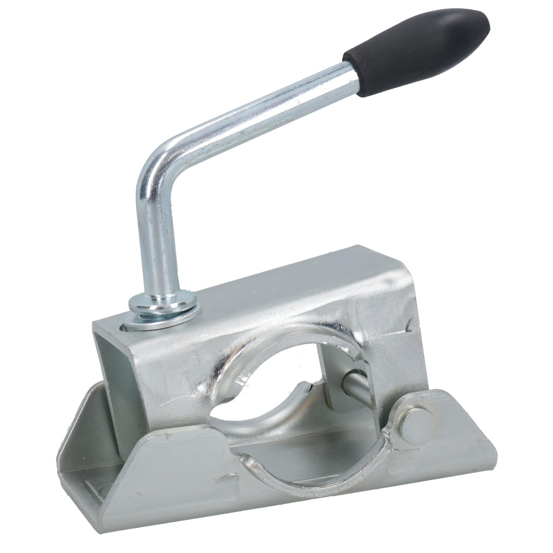 48mm Gepresster Stahl Stützradklemme Stützständer Anhänger Caravan Verzinkt