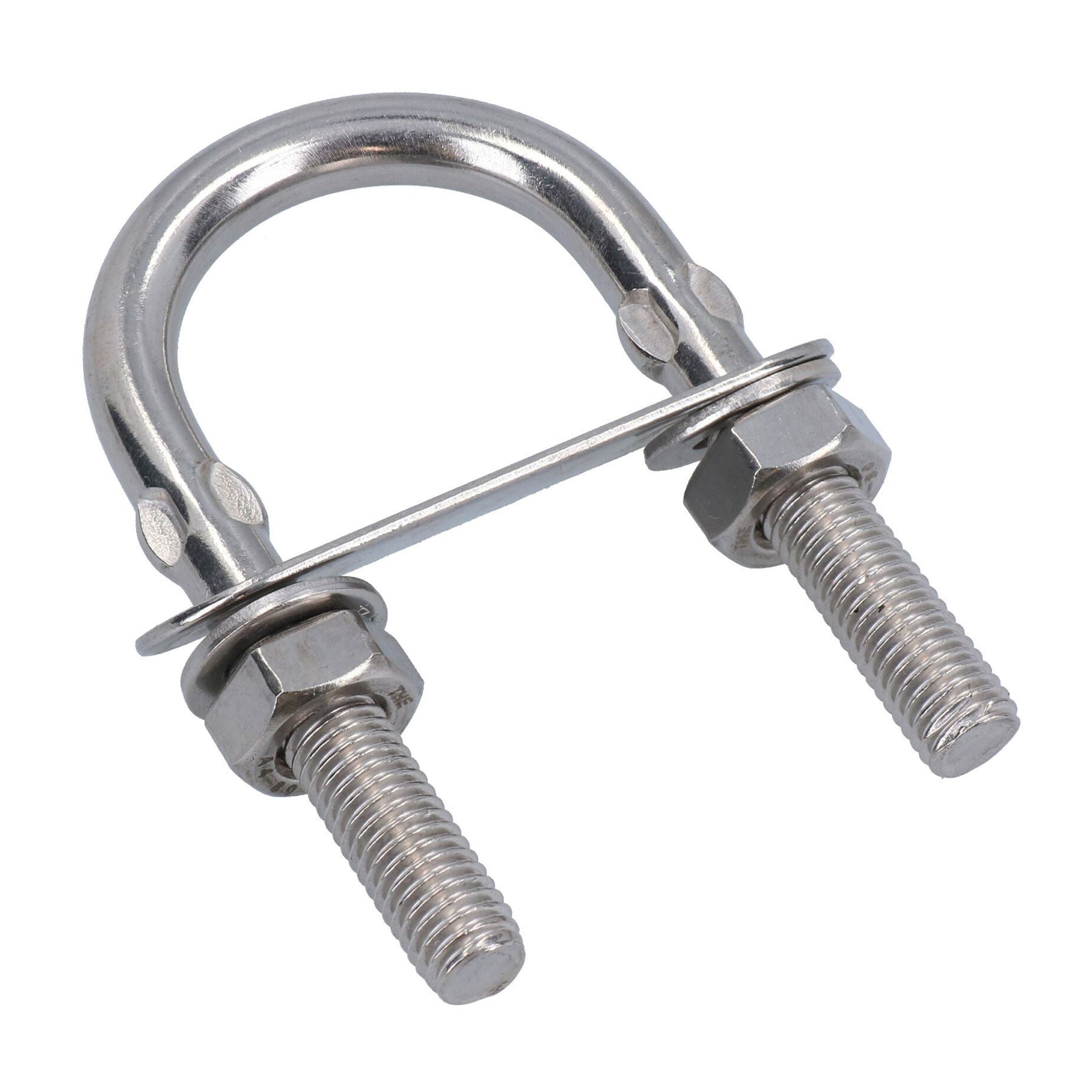 Boulons en U / Boulons en N M10 40 mm x 82 mm en acier inoxydable de qualité marine pour remorque de bateau