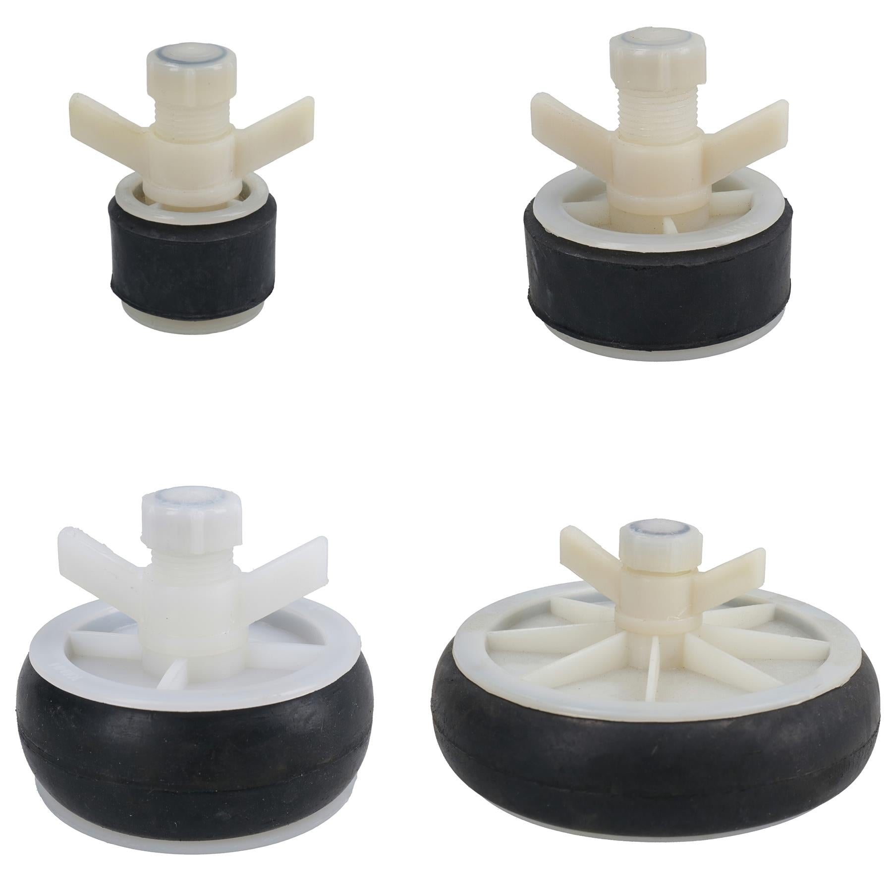 Bouchon de test de vidange en nylon 2" - 6" (50-150 mm) Obturateur de plomberie