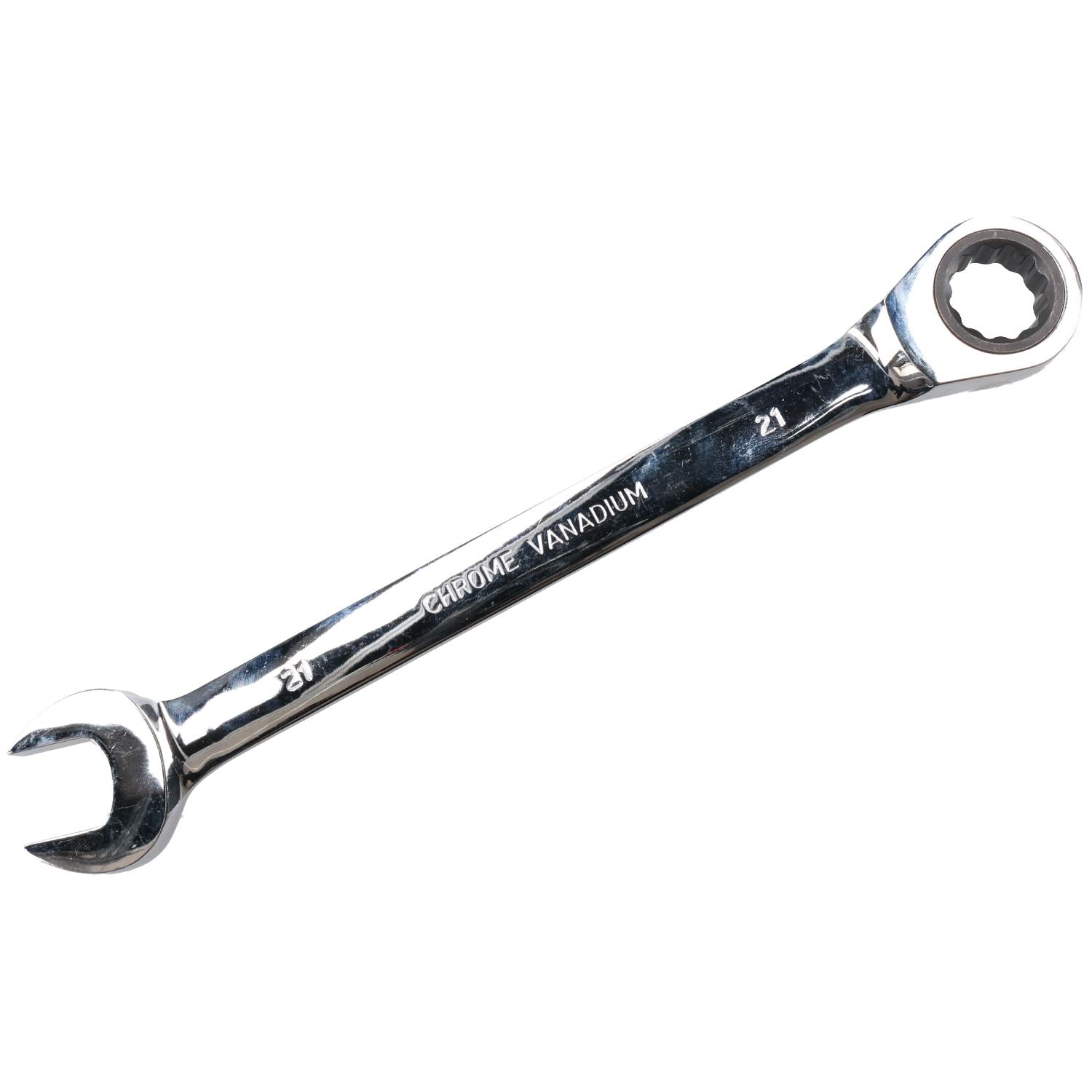 21mm metrischer Ratschen-Maulschlüssel, 72 Zähne, umkehrbar