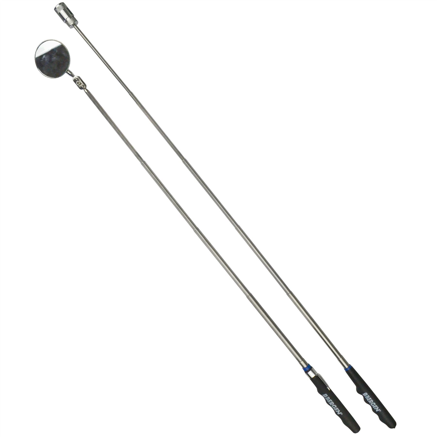 Outil de ramassage télescopique magnétique, miroir d'inspection à portée extensible en caoutchouc AT901