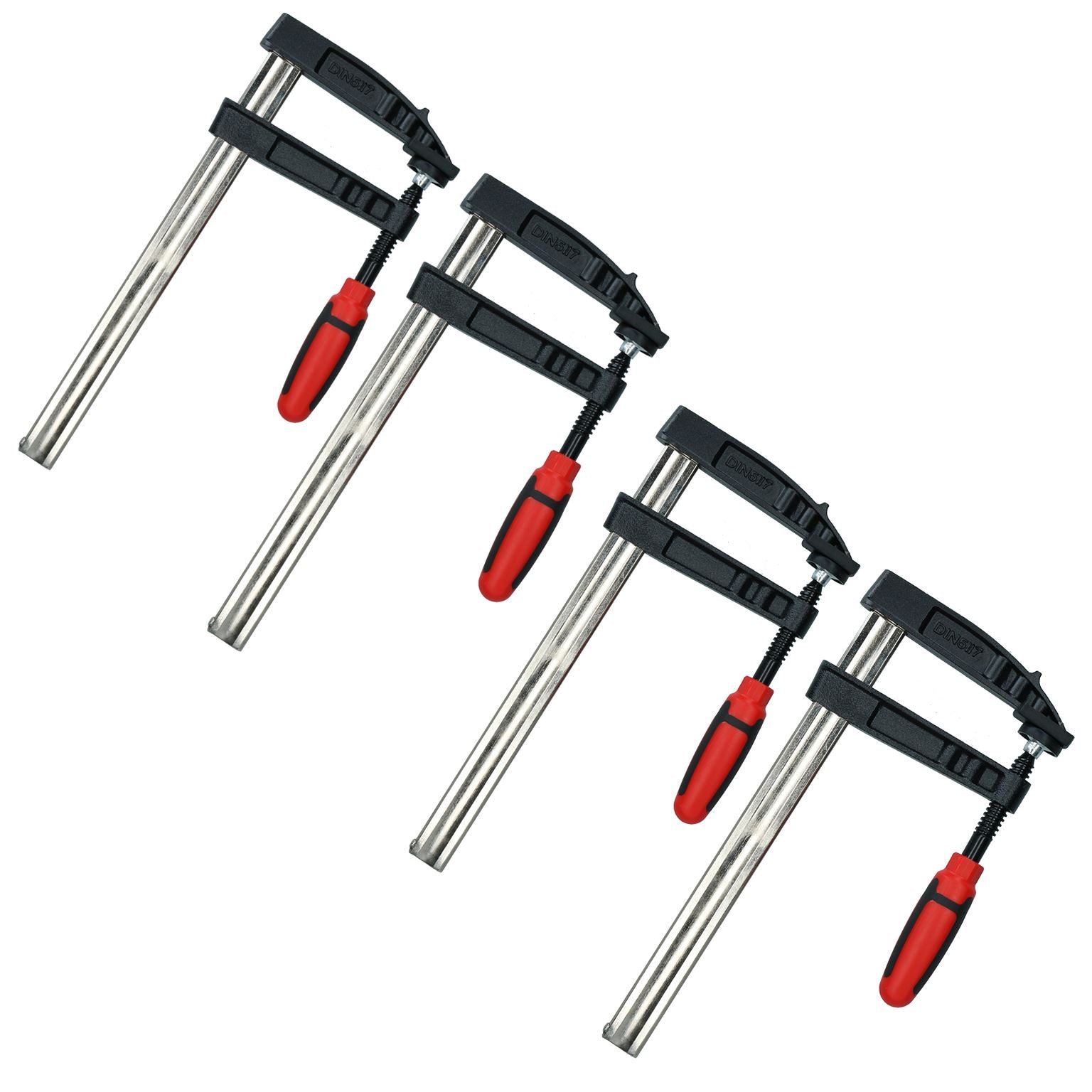 Pinces coulissantes en F pour barre de serrage, support de serrage pour profilé, outil de fixation, 300 mm x 120 mm