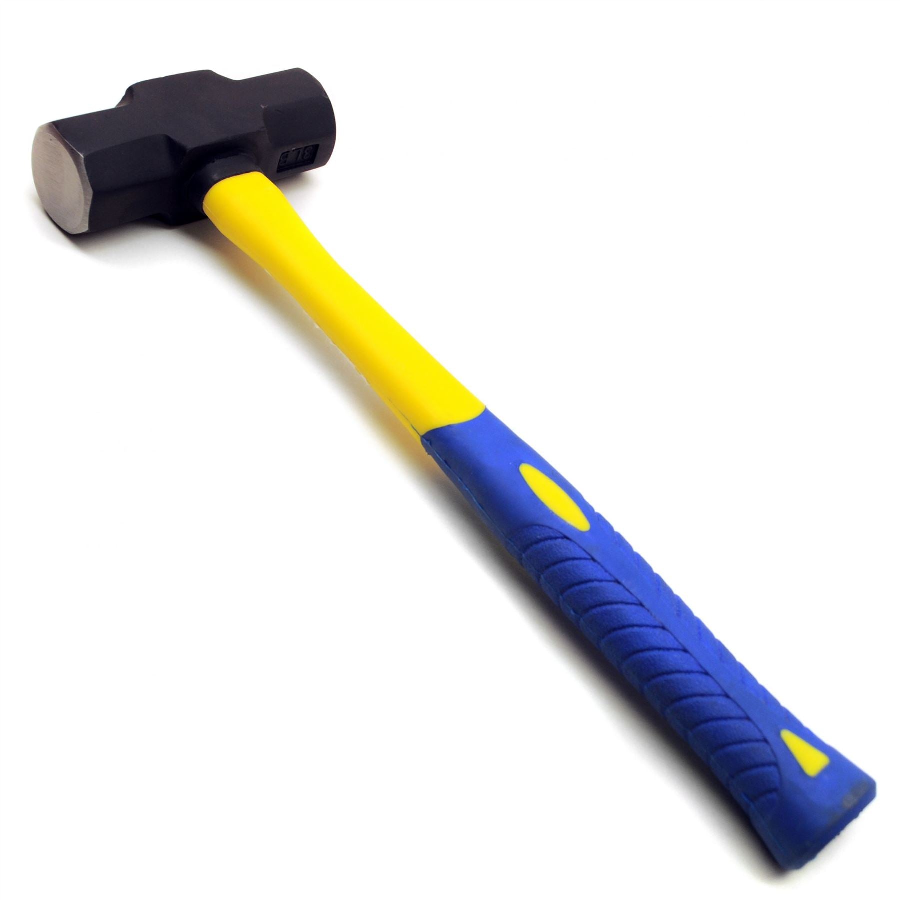 3lb Lump Hammer / Mini Sledge Hammer Mallet Fiberglass Handle TE320