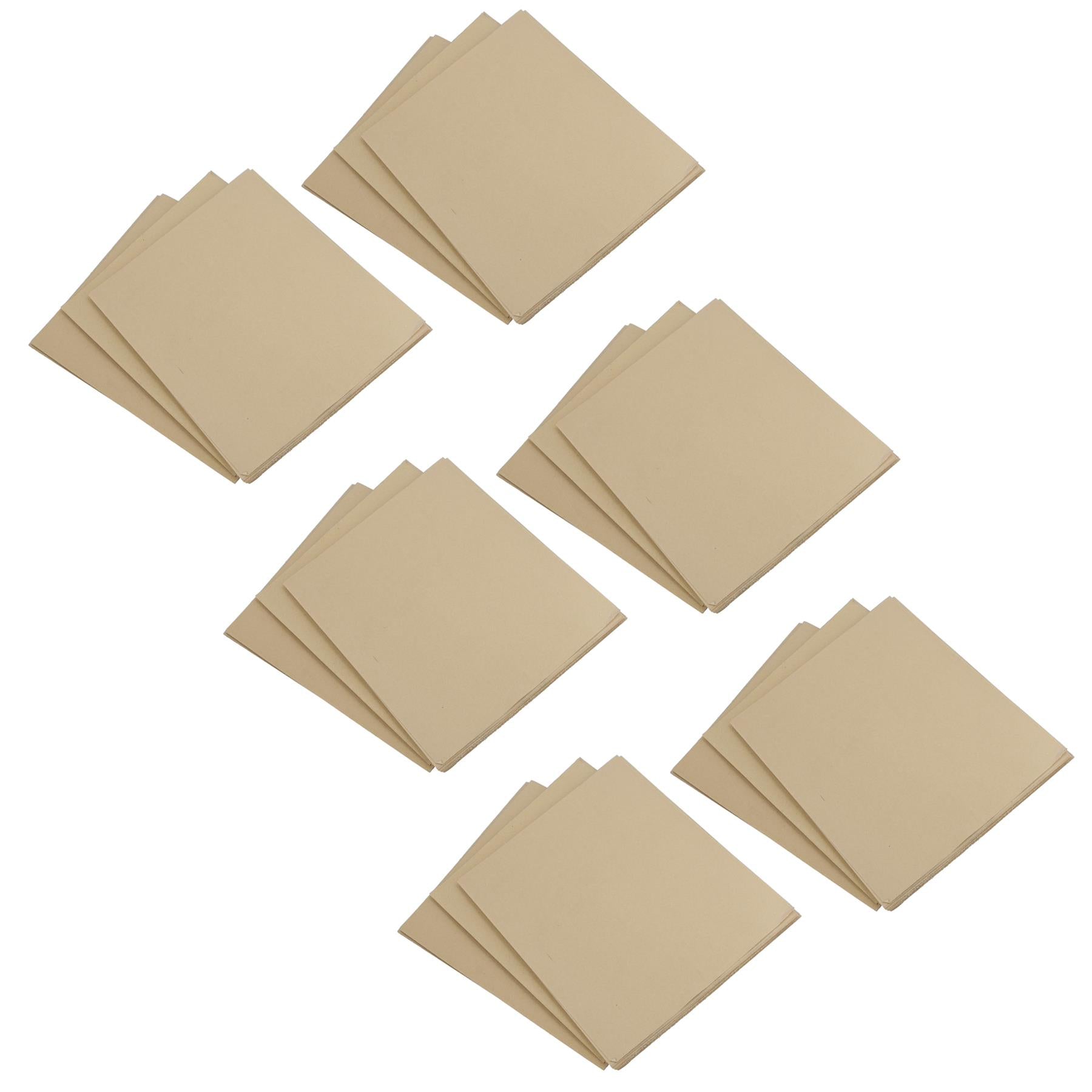 Feuilles abrasives en papier de verre à grains mixtes pour métal, bois, plastique, grain 60 à 240