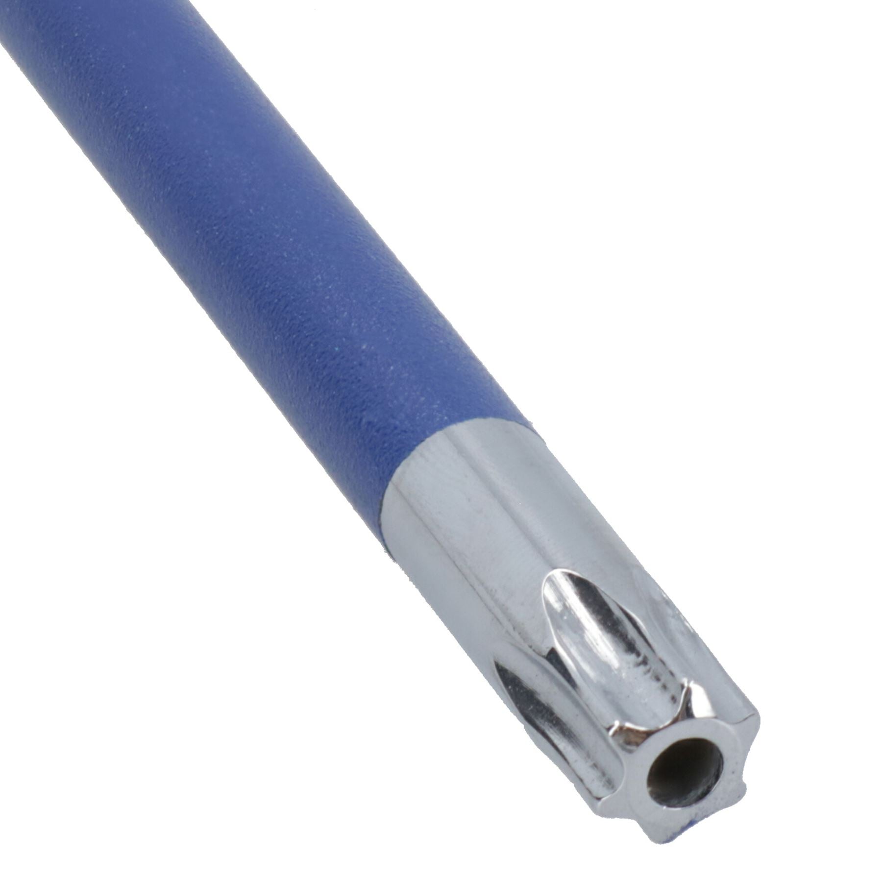 9-tlg. Extralange Stern-Torx-Tamper-Torxschlüssel Mehrfarbig mit Halter T10 – T50