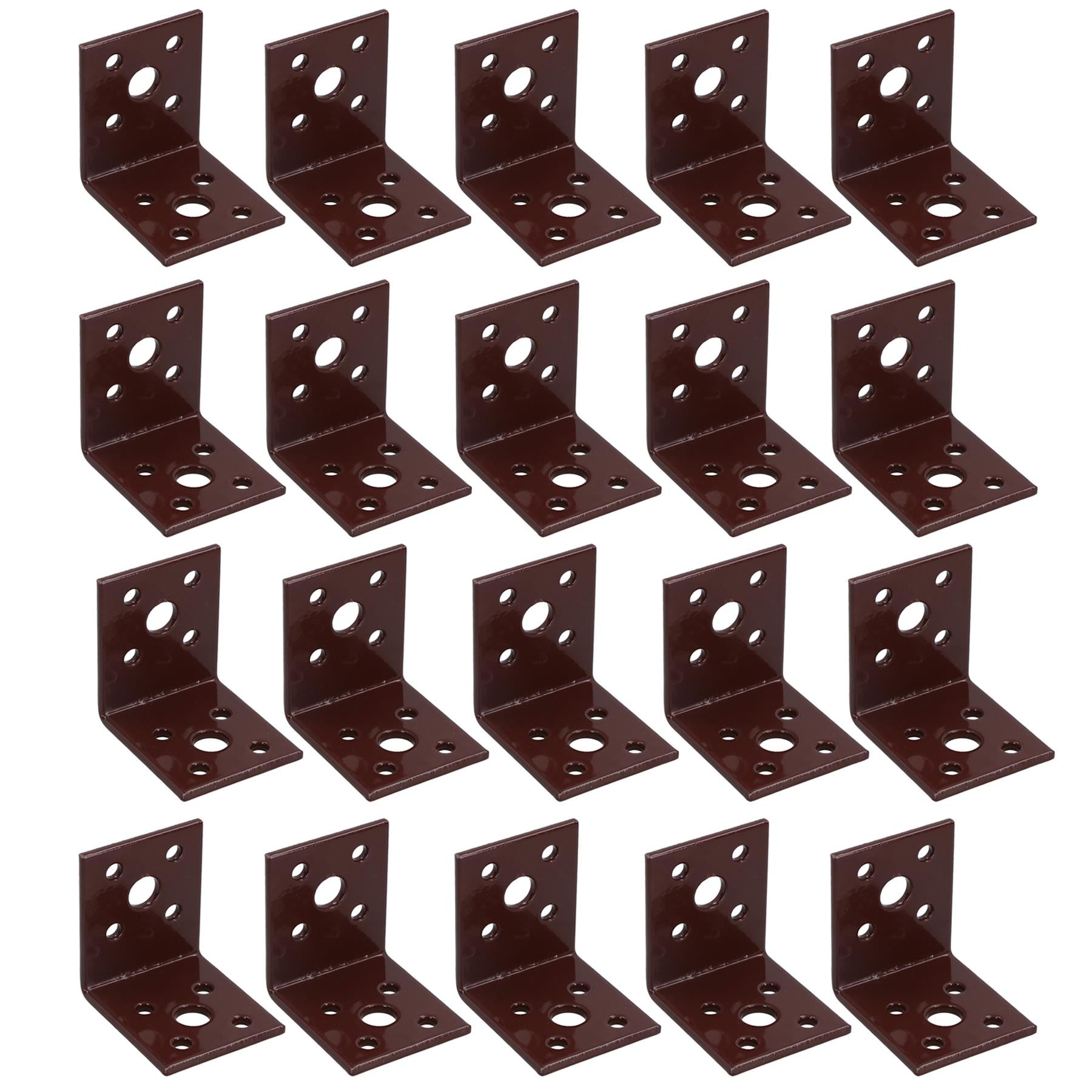 Angle Corner Bracket L-Shape Brace Fastener Plate 45mm x 45mm x 40mm