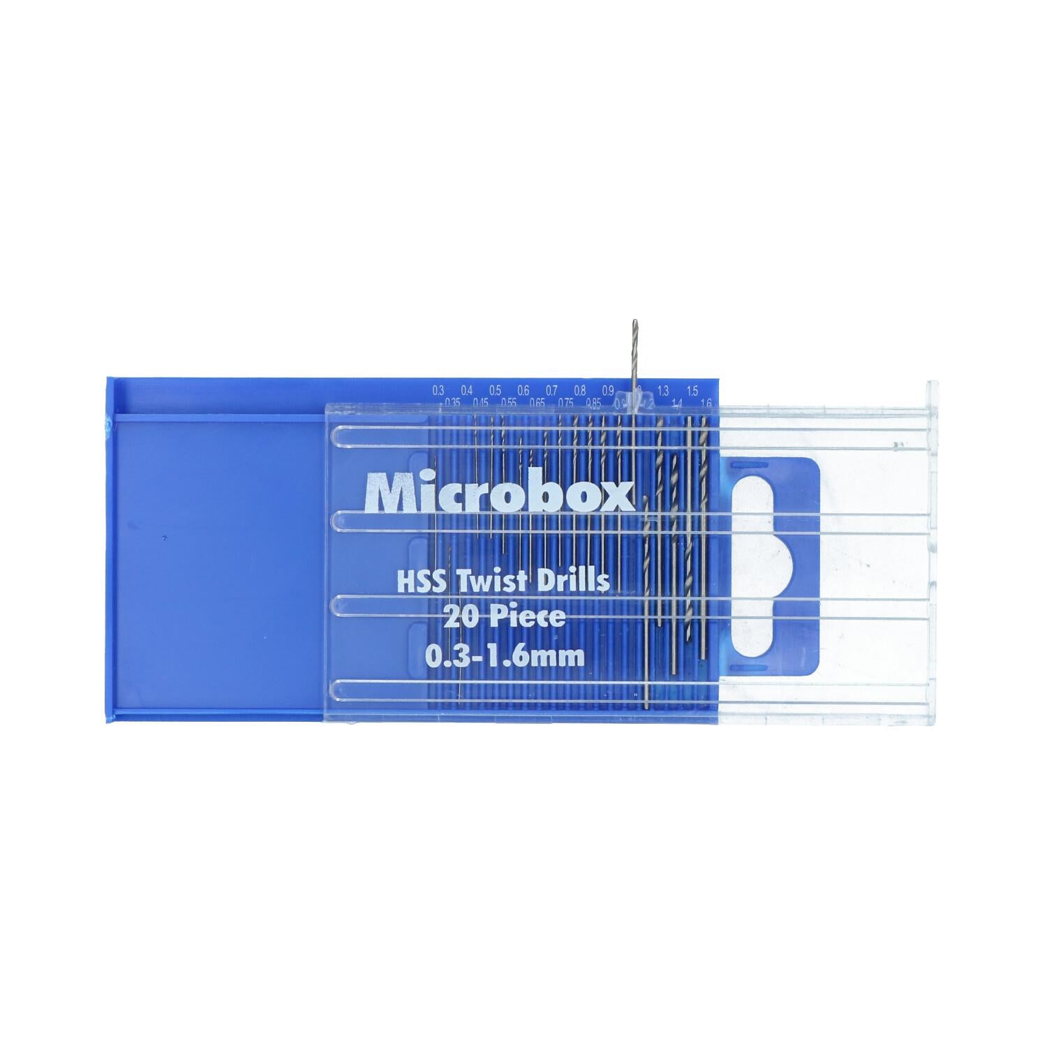 Mikrobohrer-Set für Modellbau, Spiralbohrer, metrisch, AT003