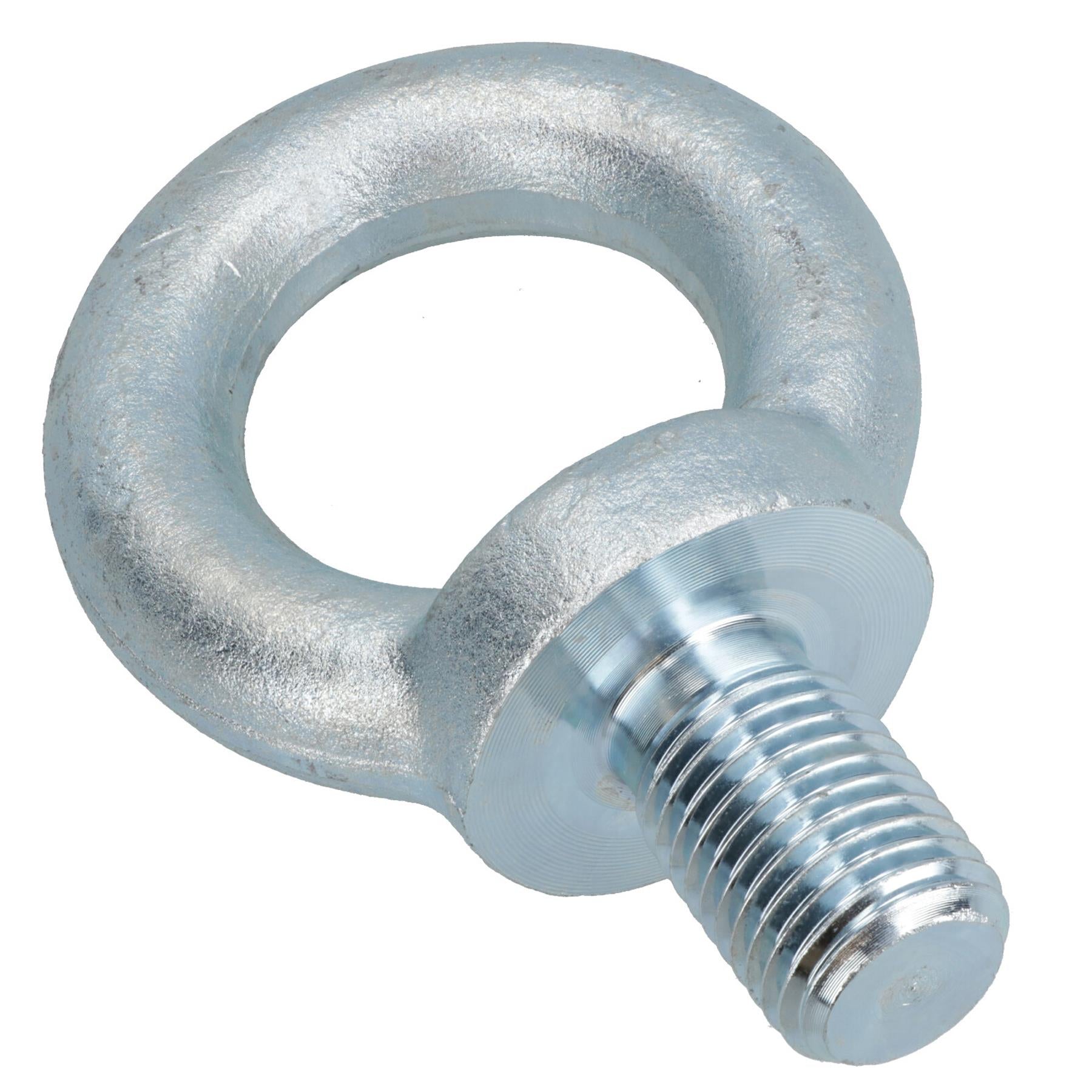 6mm - 48mm Lifting Eyes Eyebolt Ring Zinc Plated 0.07 Ton - 8.6 Ton Capacity 1pc