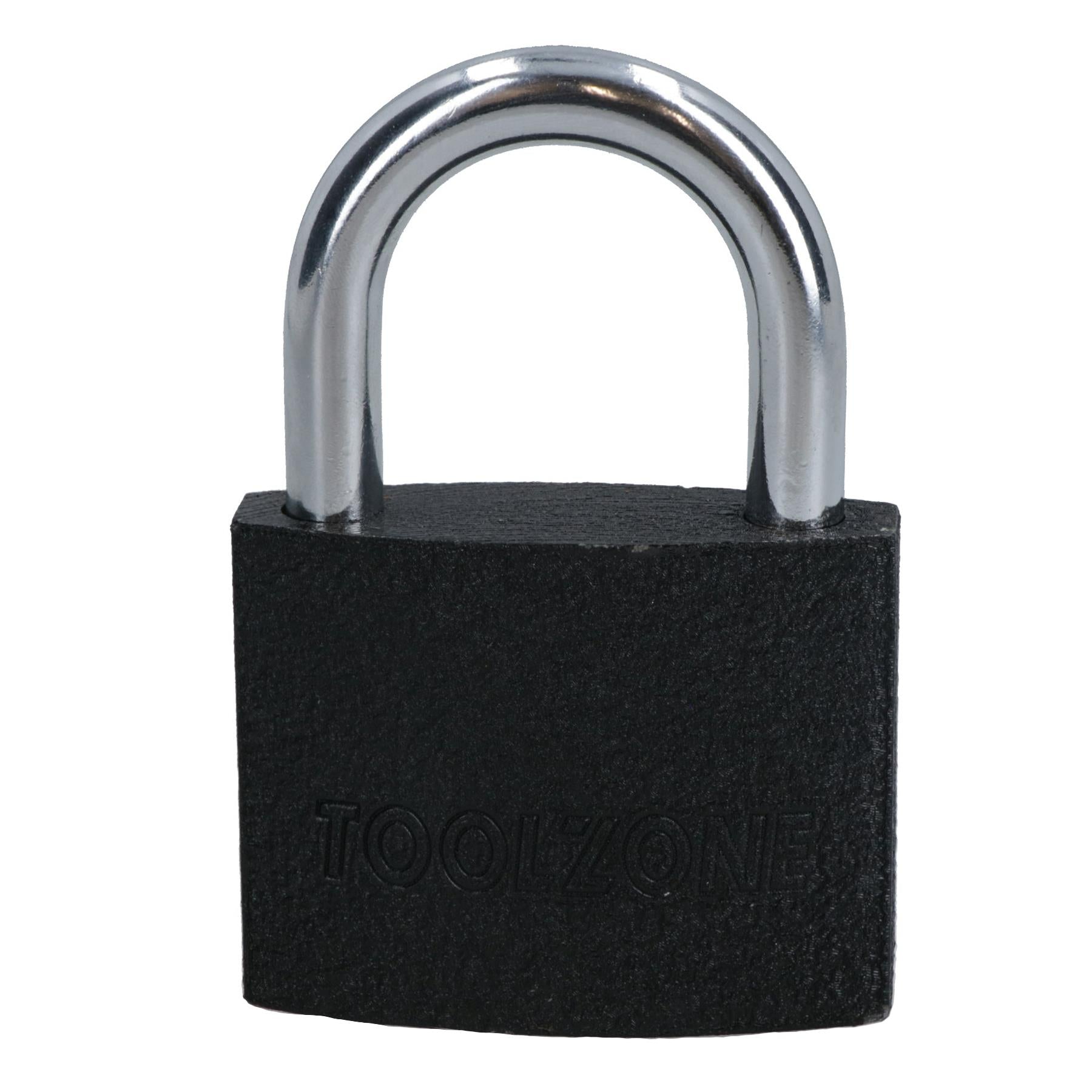 75mm Iron Padlock With Hardened Shackle Padlocks Shed Gate Lock TE756