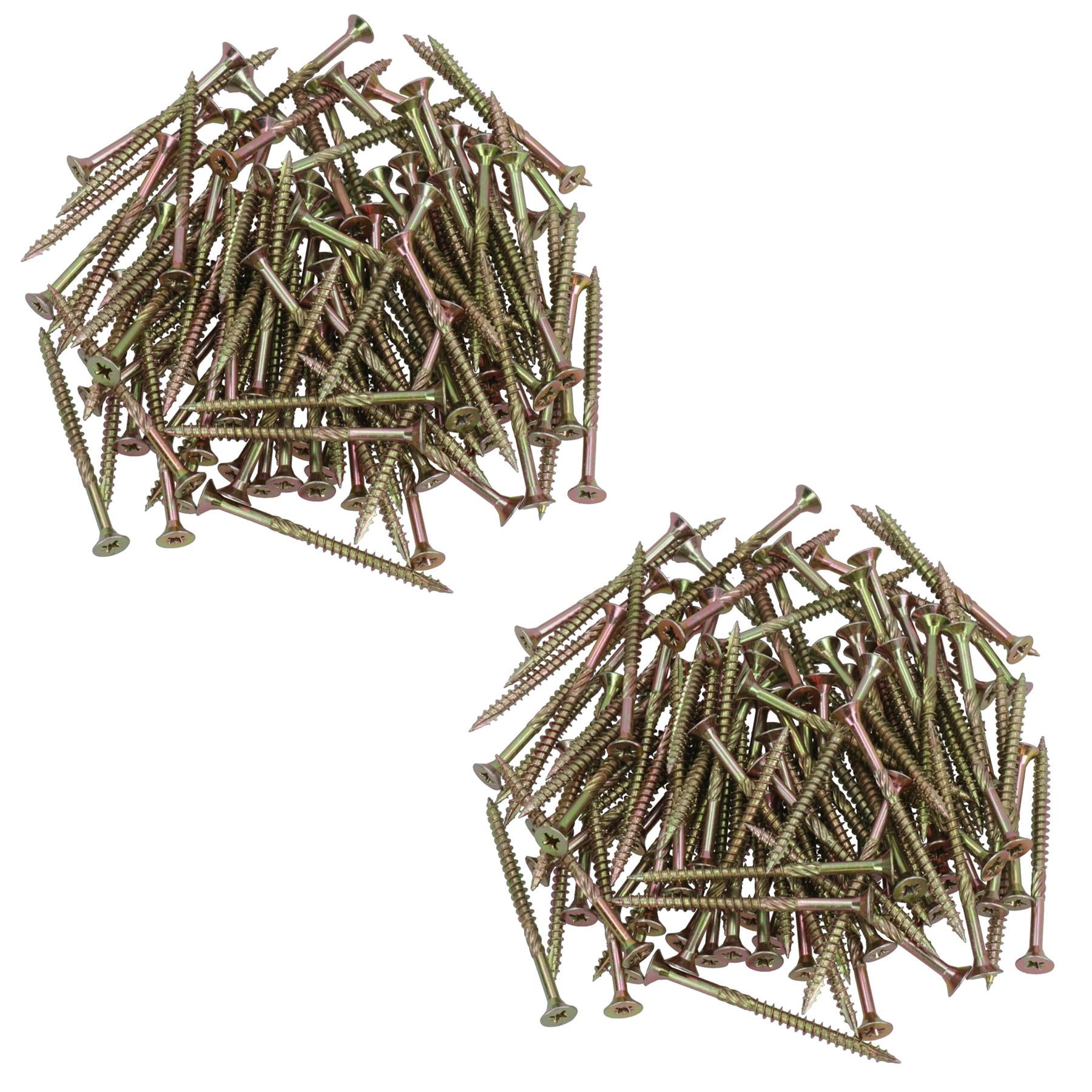 Vis à bois à tête fraisée 5,0 x 70 mm Bord dentelé pour éviter les fissures PZ2