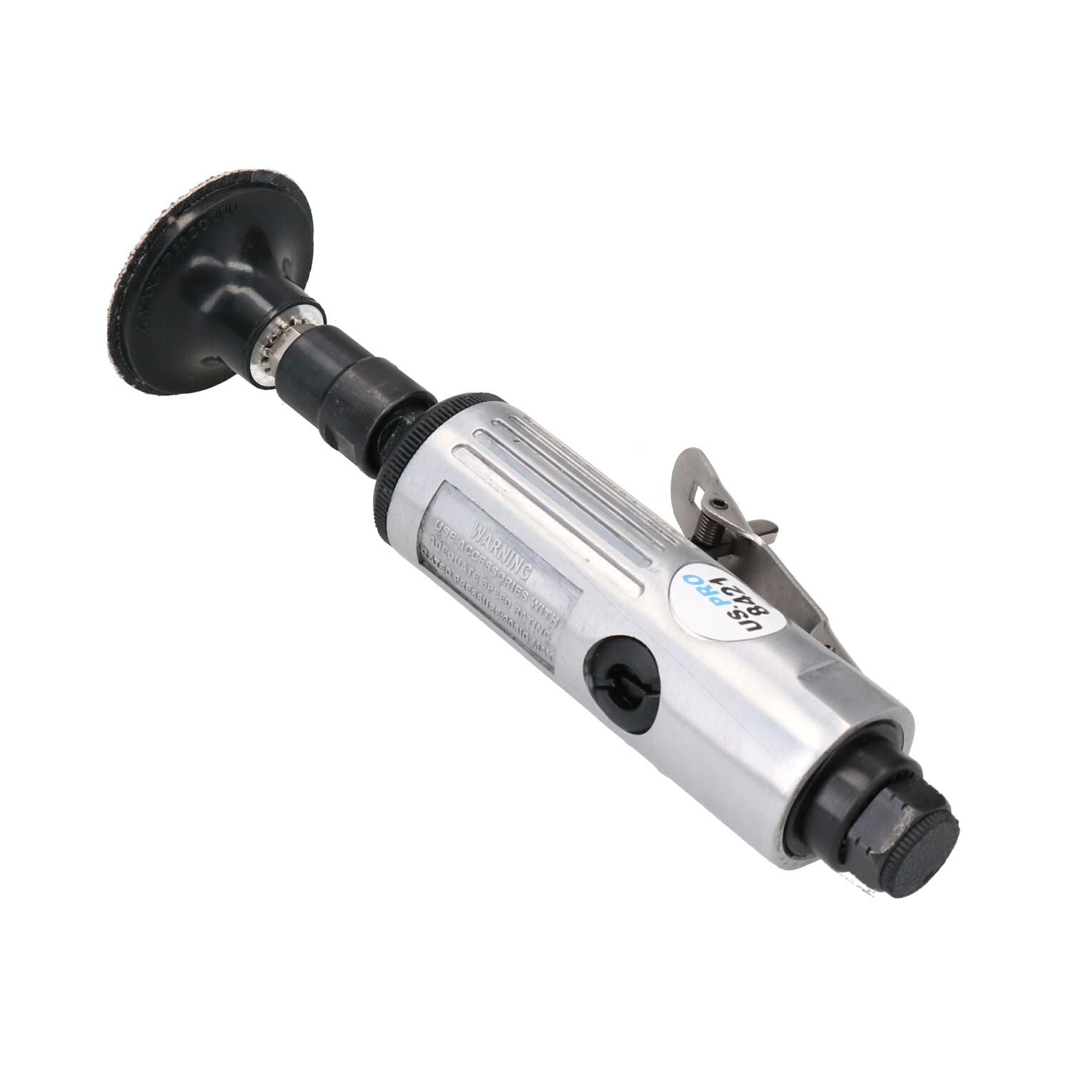 Meuleuse pneumatique 25 000 tr/min avec kit de ponçage à changement rapide de 41 pièces