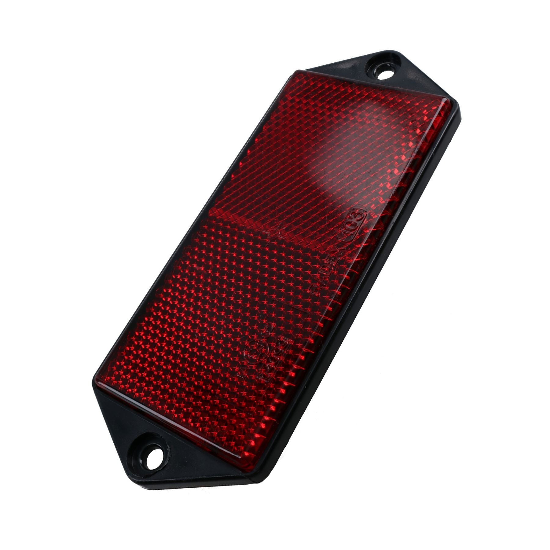 Red Large rectangular reflector TR073