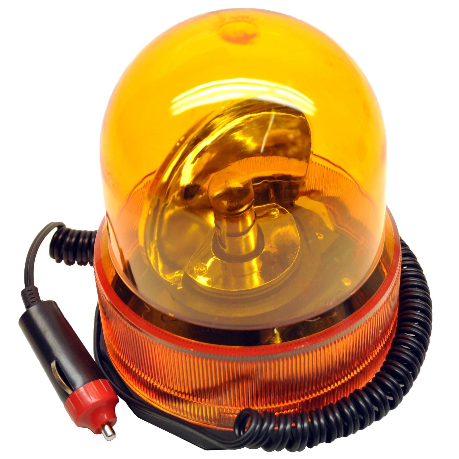 Revolving Recovery Beacon / Warning Flashing Light / Lamp Amber Orange TE350