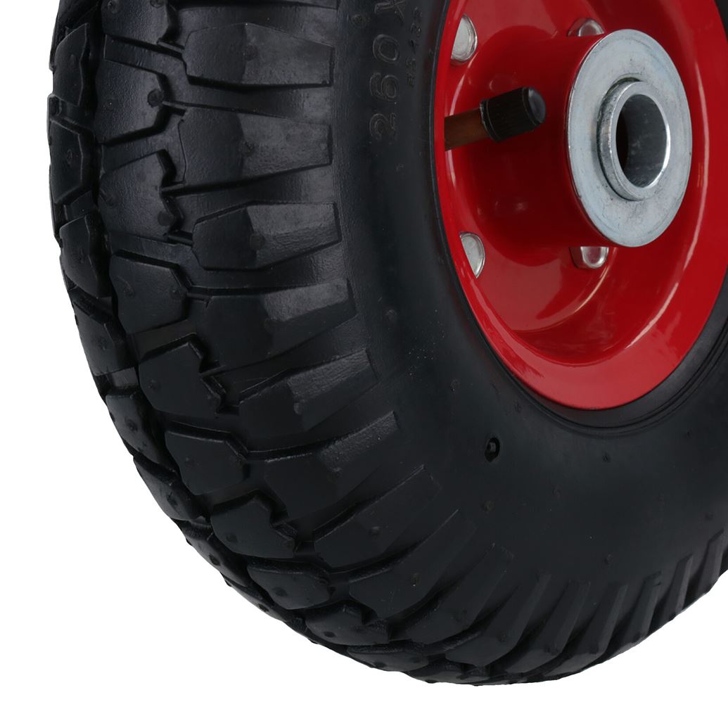 10" Lufträder für Sackkarre, Trolley, Transportkarre, Gartenkarre, Paar TE201