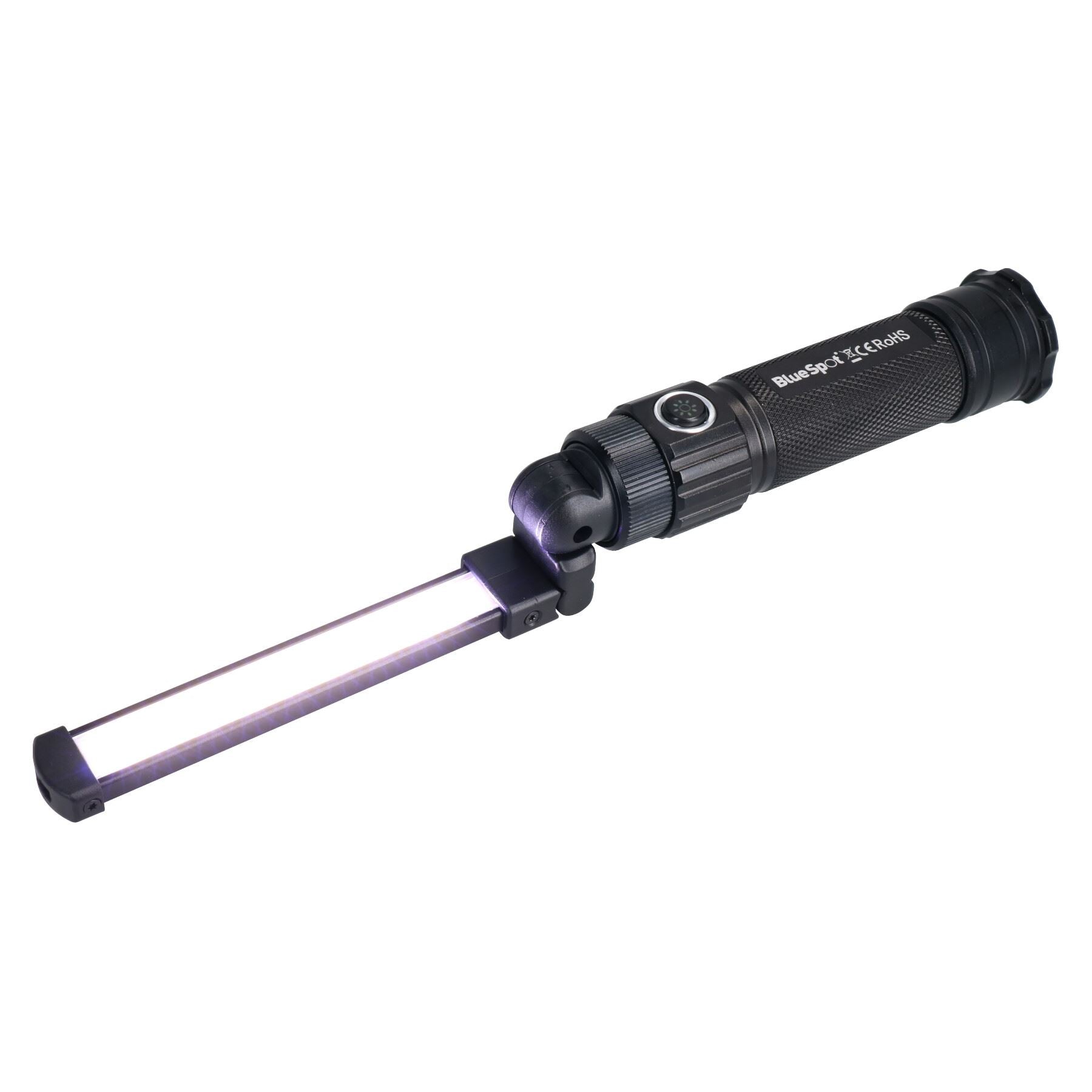 Lampe torche de travail rechargeable mince à LED COB de 5 watts avec chargeur USB à 360 degrés