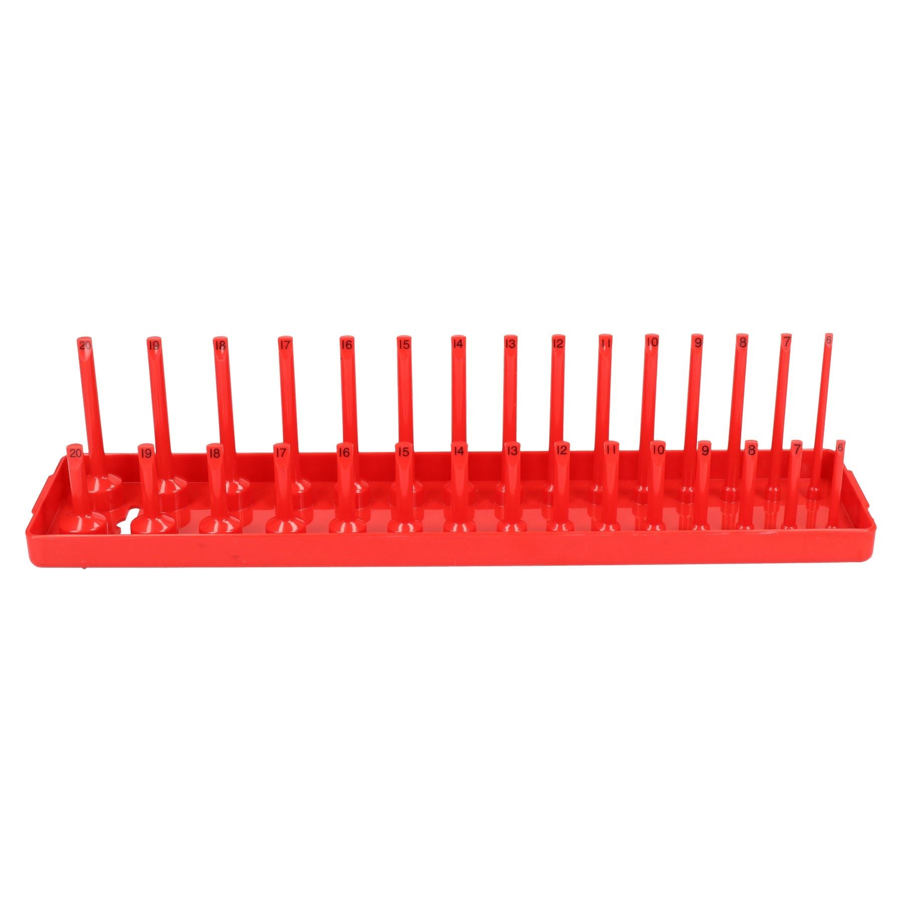 1/4 "3/8" und 1/2 "Antrieb ABS Kunststoff Metrische Steckschlüsselhalter Ablage Flach und Tief