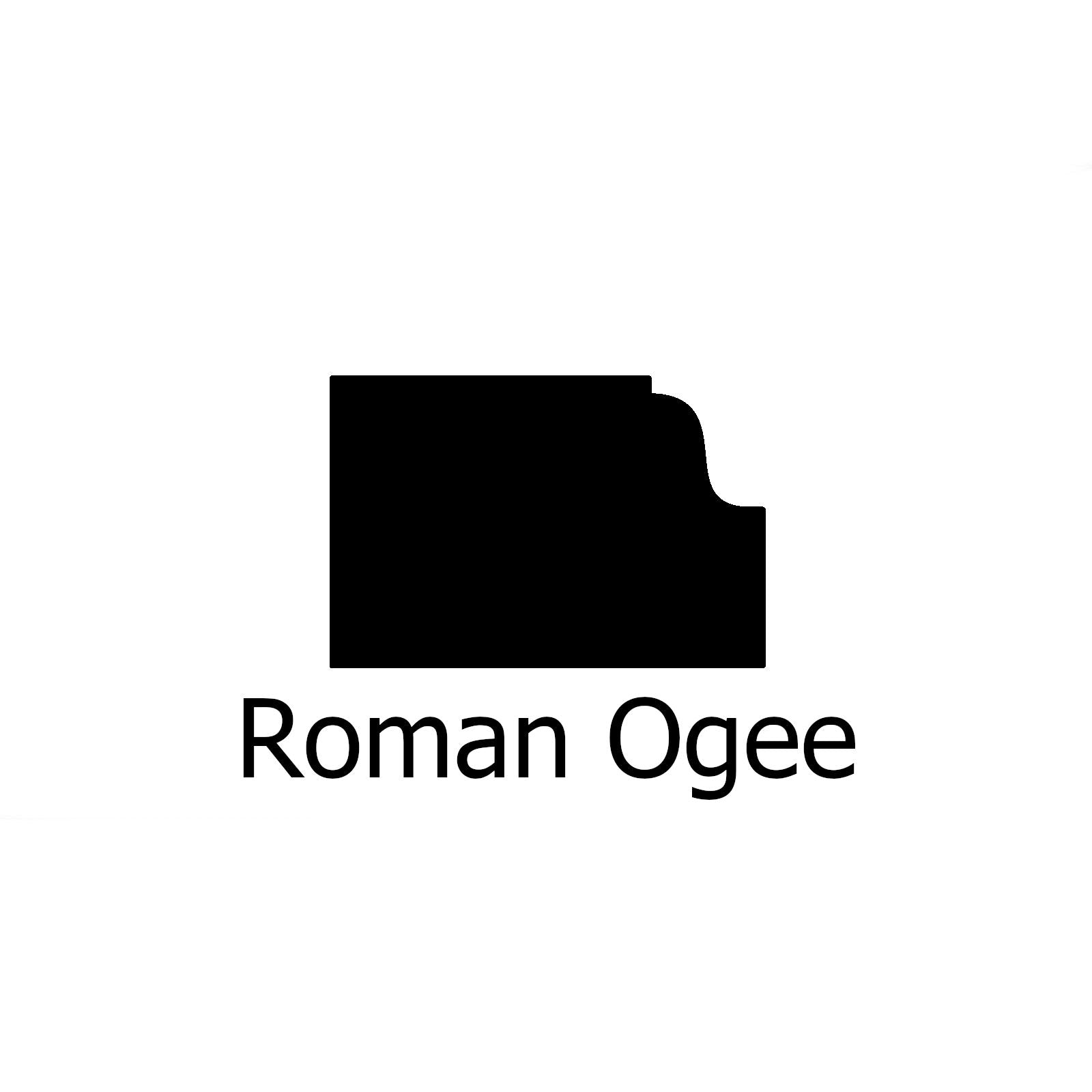 TCT Roman Ogee Kantenfräser 25 mm D 4 mm Radius Fräser Werkzeug 1/4 Schaft