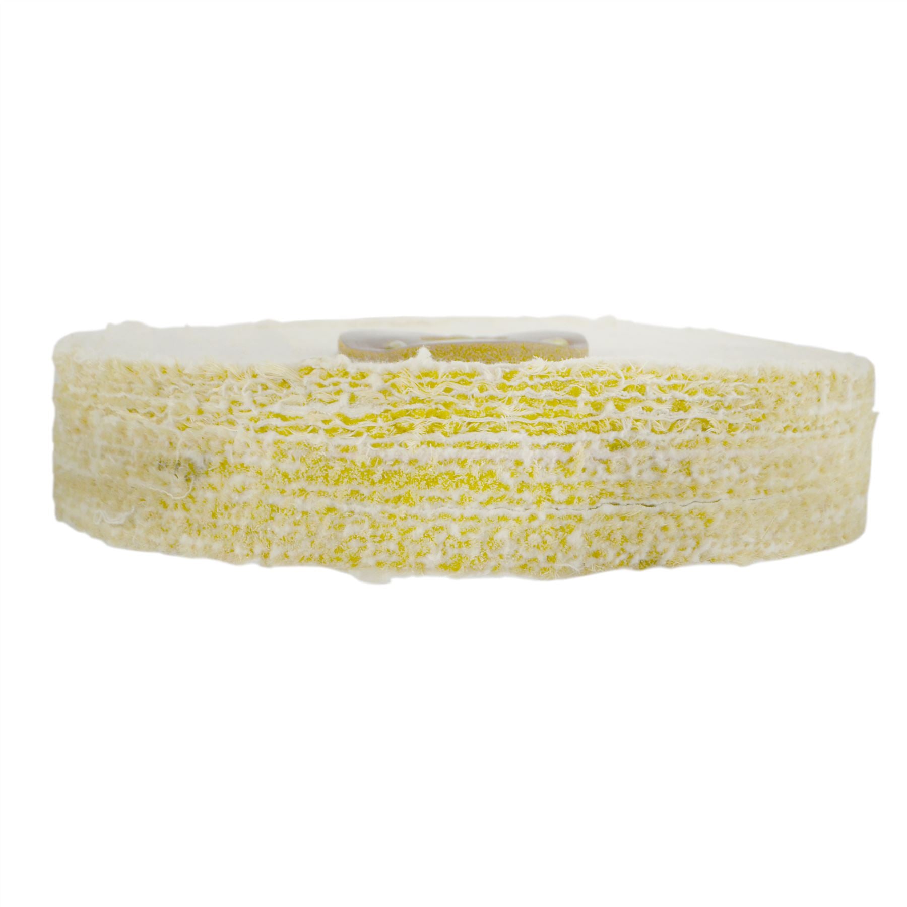 Coarse Sisal Fast Cut Buffing Polishing Mop 8" x 1.5" 3 Section 1st Stage Metal