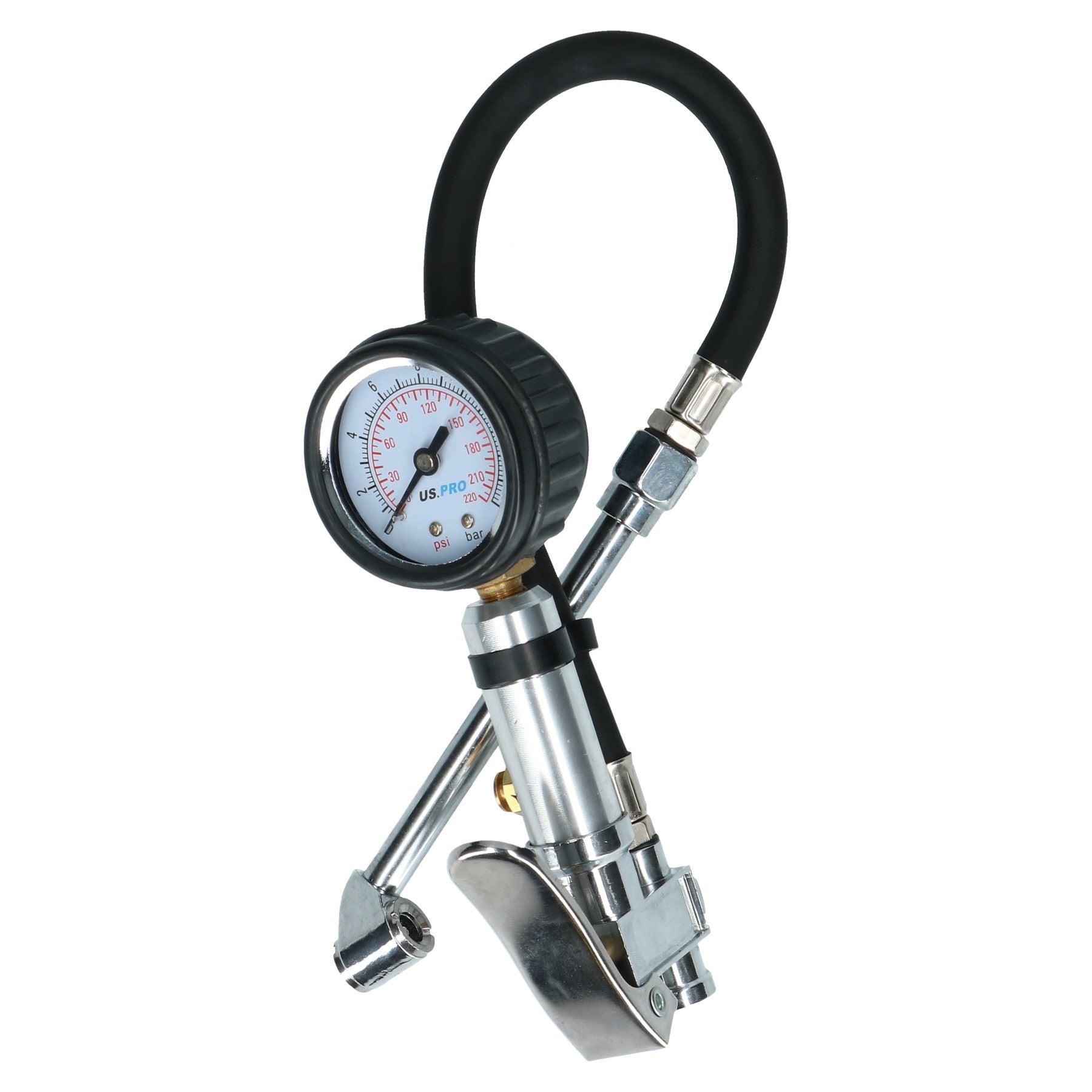 Reifenfüller / Radfüller mit Manometer pro AT040