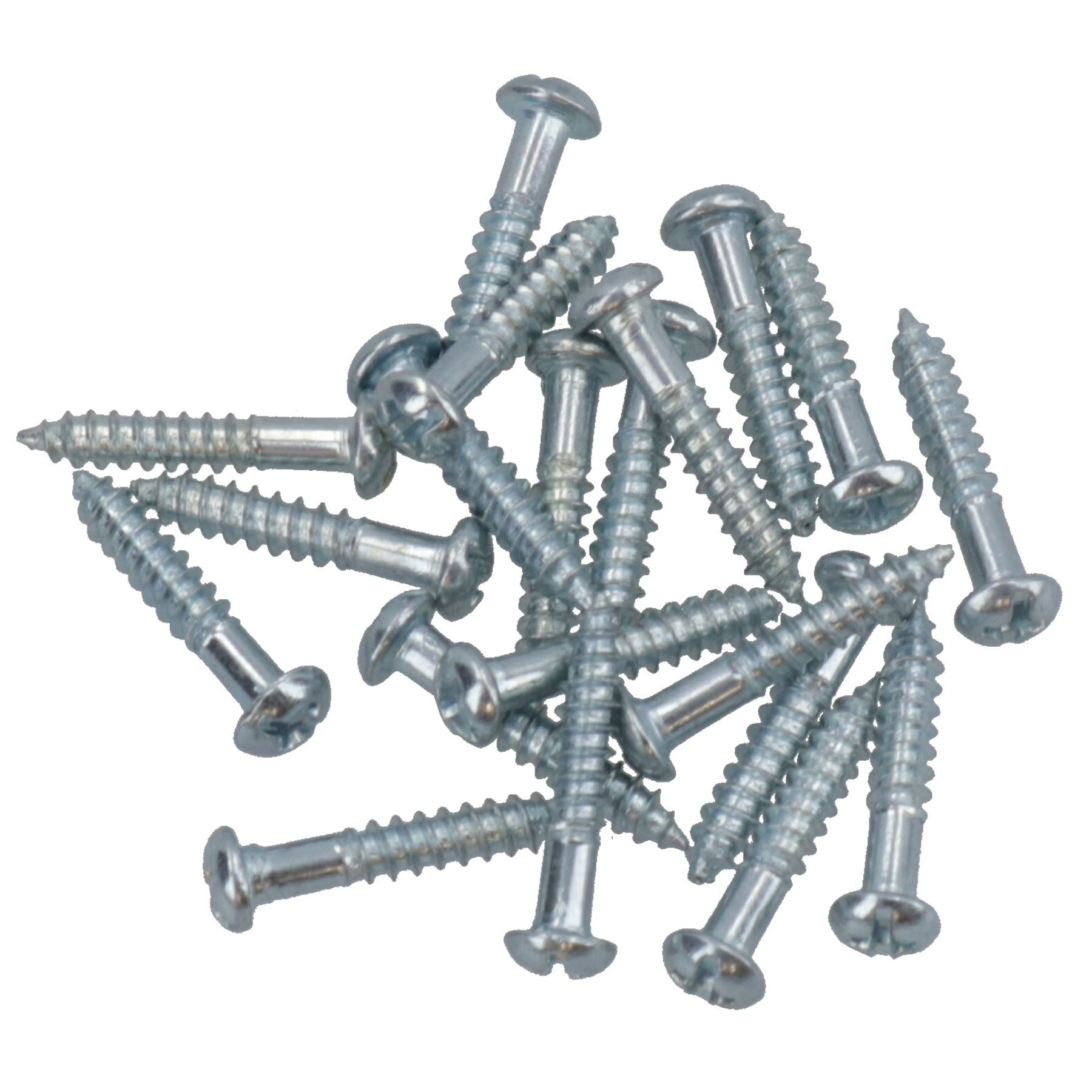 PH2 Kreuzschlitz-Holzschrauben mit Kuppelkopf, 3,5 mm x 20 mm, Befestigungsmaterial