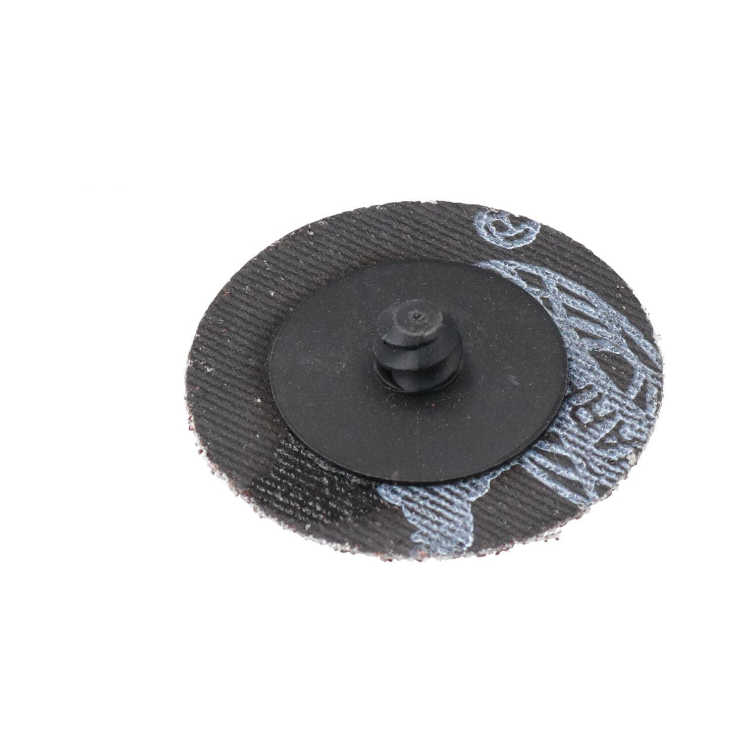 40er Körnung, 50 mm, grob, Schnellwechsel-Schleifscheiben zum Entfernen von Rost und Entgraten, 100 Stück