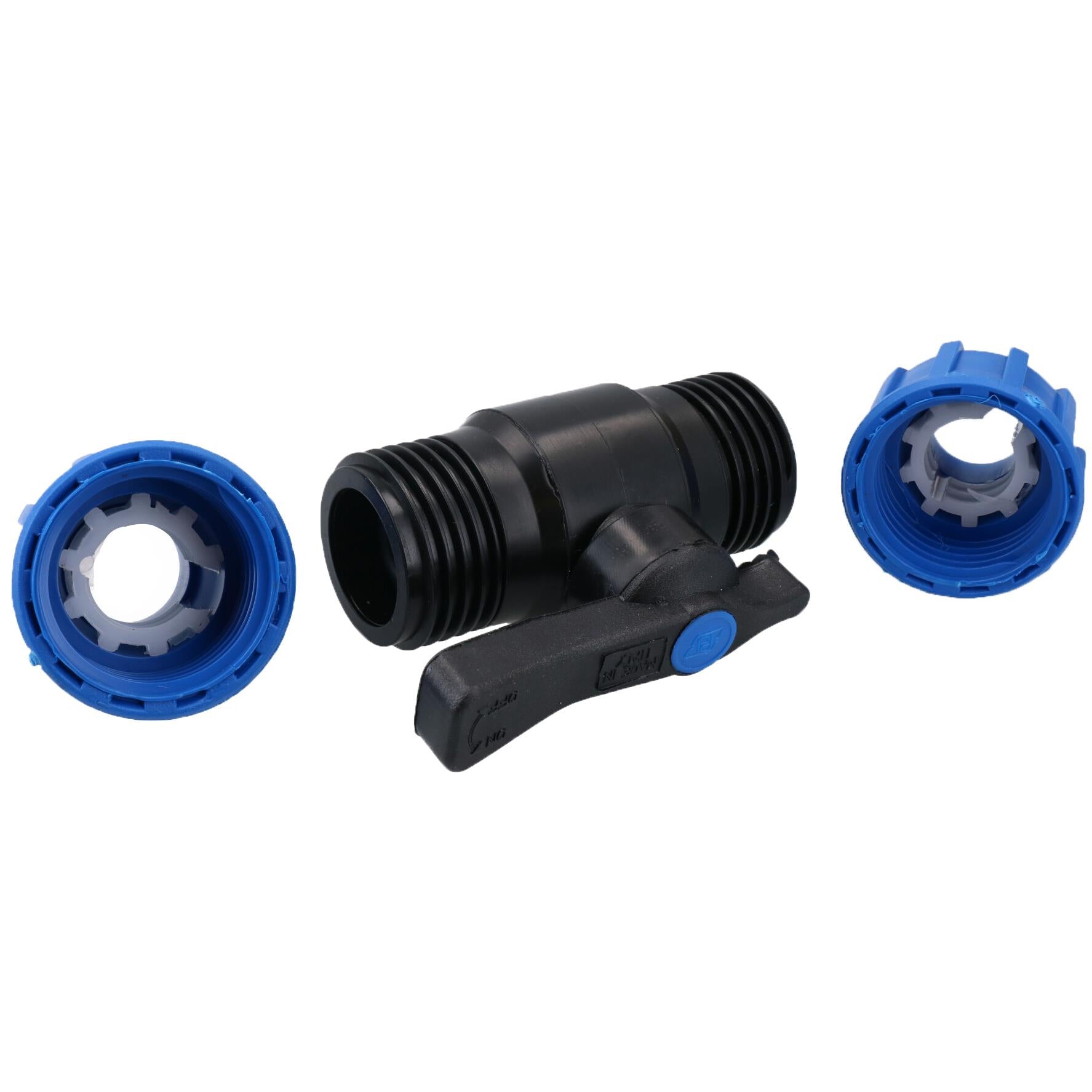 25 x 25 mm MDPE Absperrhahn Schlauchverbinder Absperrung Unterirdische Trennung PN16