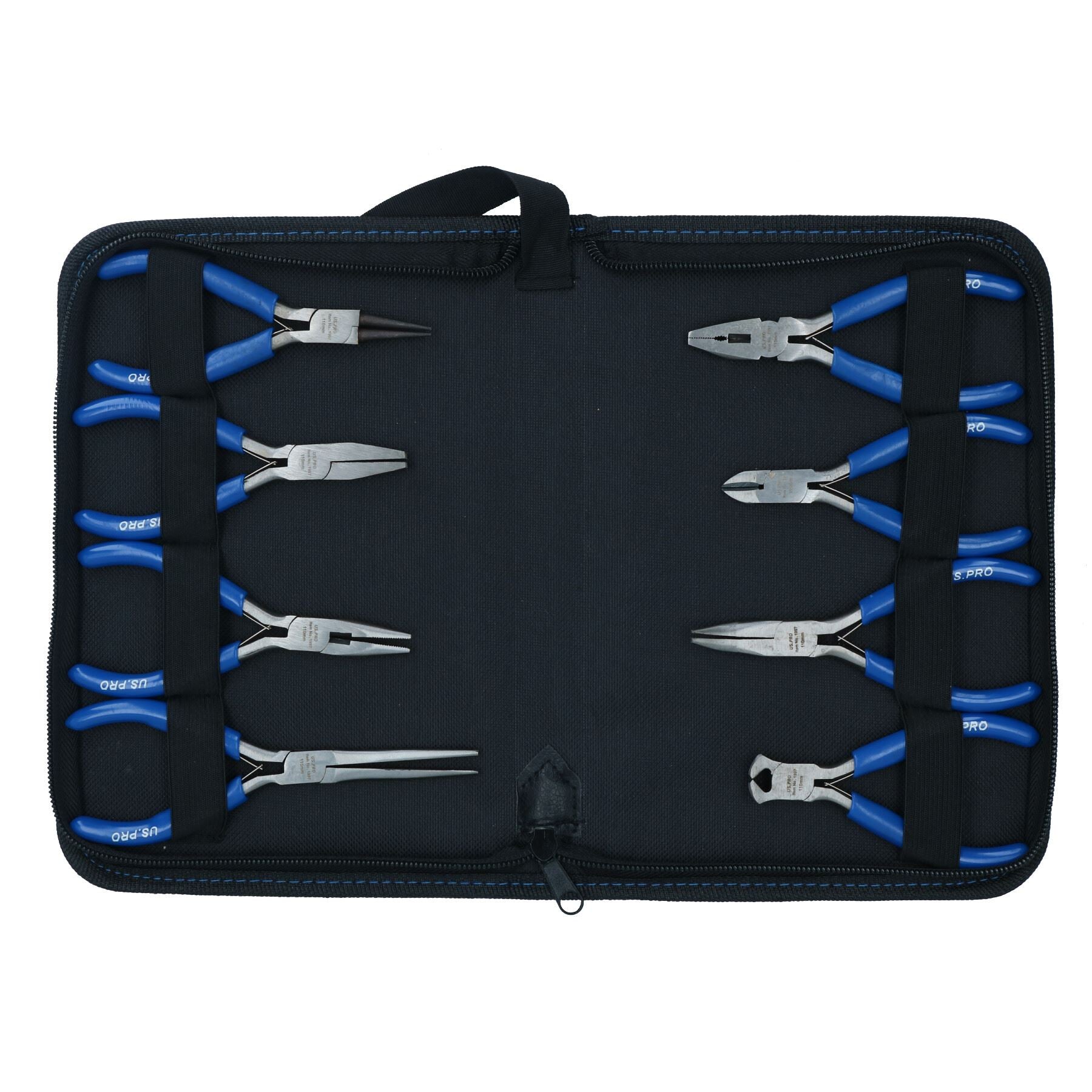 Ensemble de mini pinces pour fabrication de bijoux artisanaux, coupe-circlips à long bec, ensemble de 8 pièces pour ingénieurs