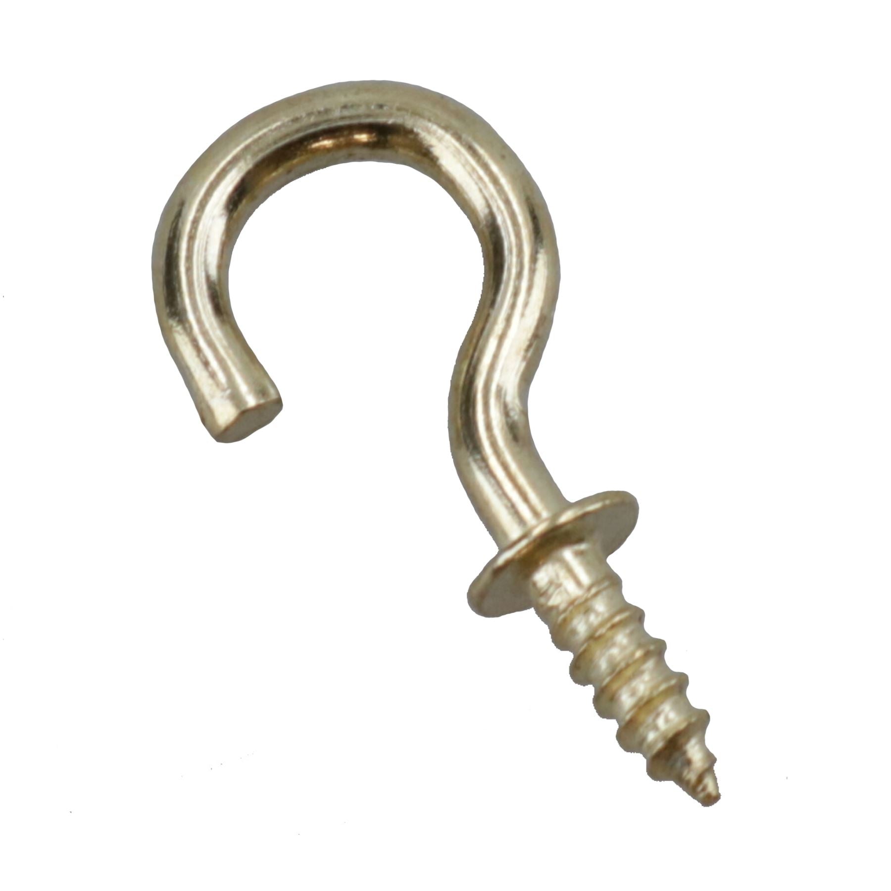 Schulterschraube Haken Befestigungselemente Kleiderbügel Messing beschichtet 6mm Durchmesser 13mm Länge