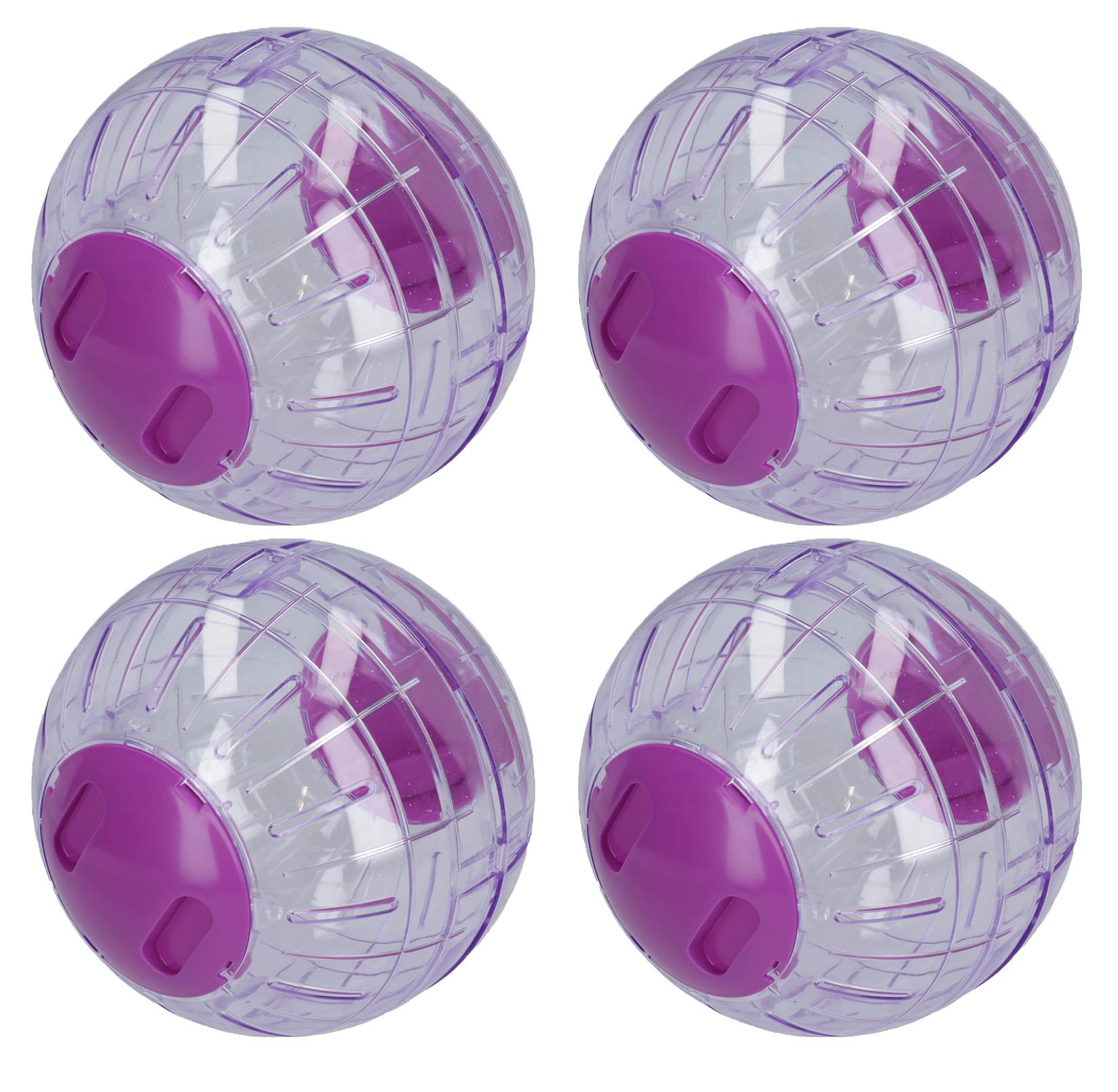 4 kleine Tiere Langeweile Breaker Glitter Hamster Ball Spiel Spielzeug Übung Aktivität