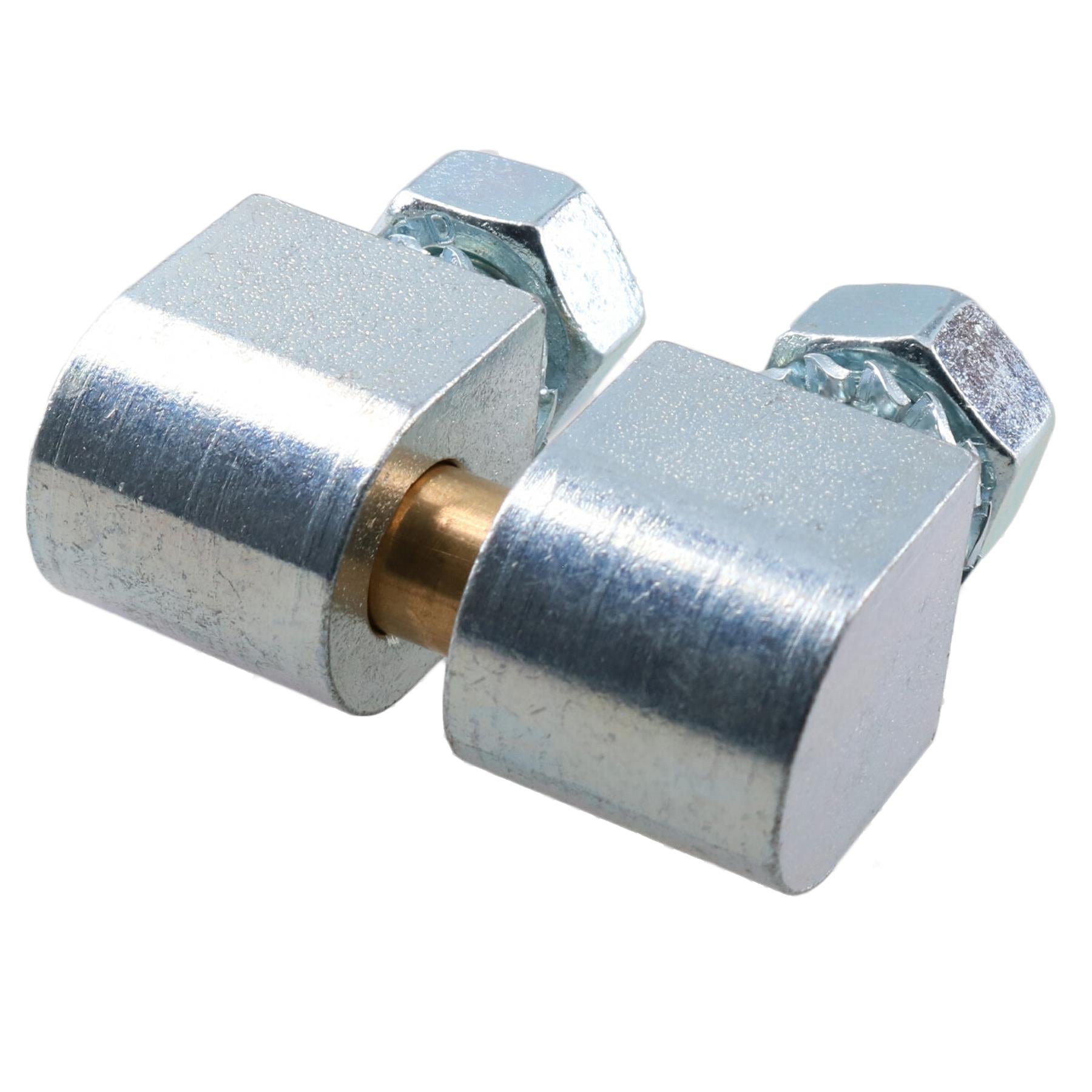 Charnière à rotule relevable M8, goupille en laiton 16 x 30 mm, robuste et industrielle
