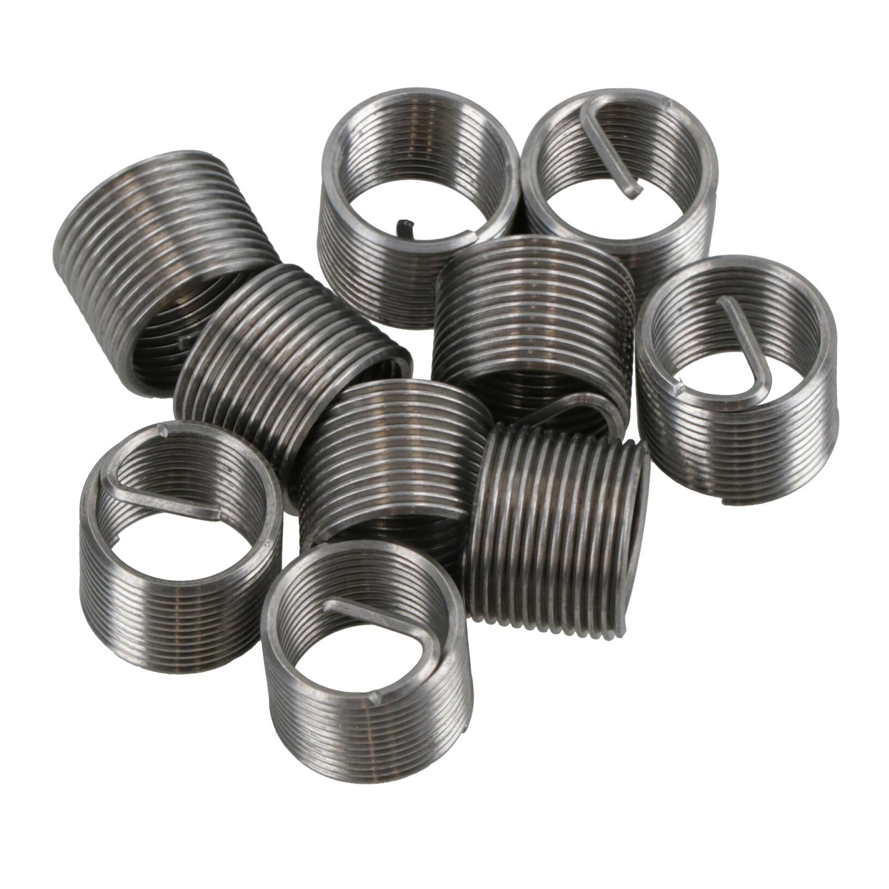 M10 x 1.0mm Metric Thread Repair Kit Helicoil Set for Damaged Threads 15pc