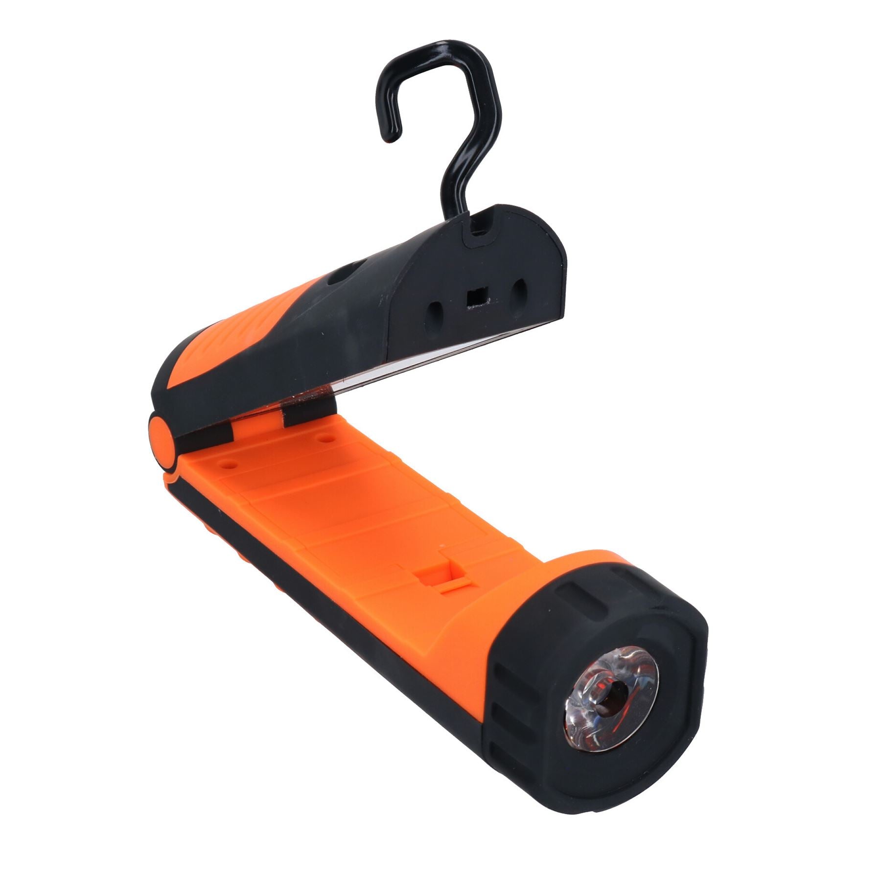 Lampe torche COB de 3 watts et lampe de travail d'inspection pliable alimentée par batterie