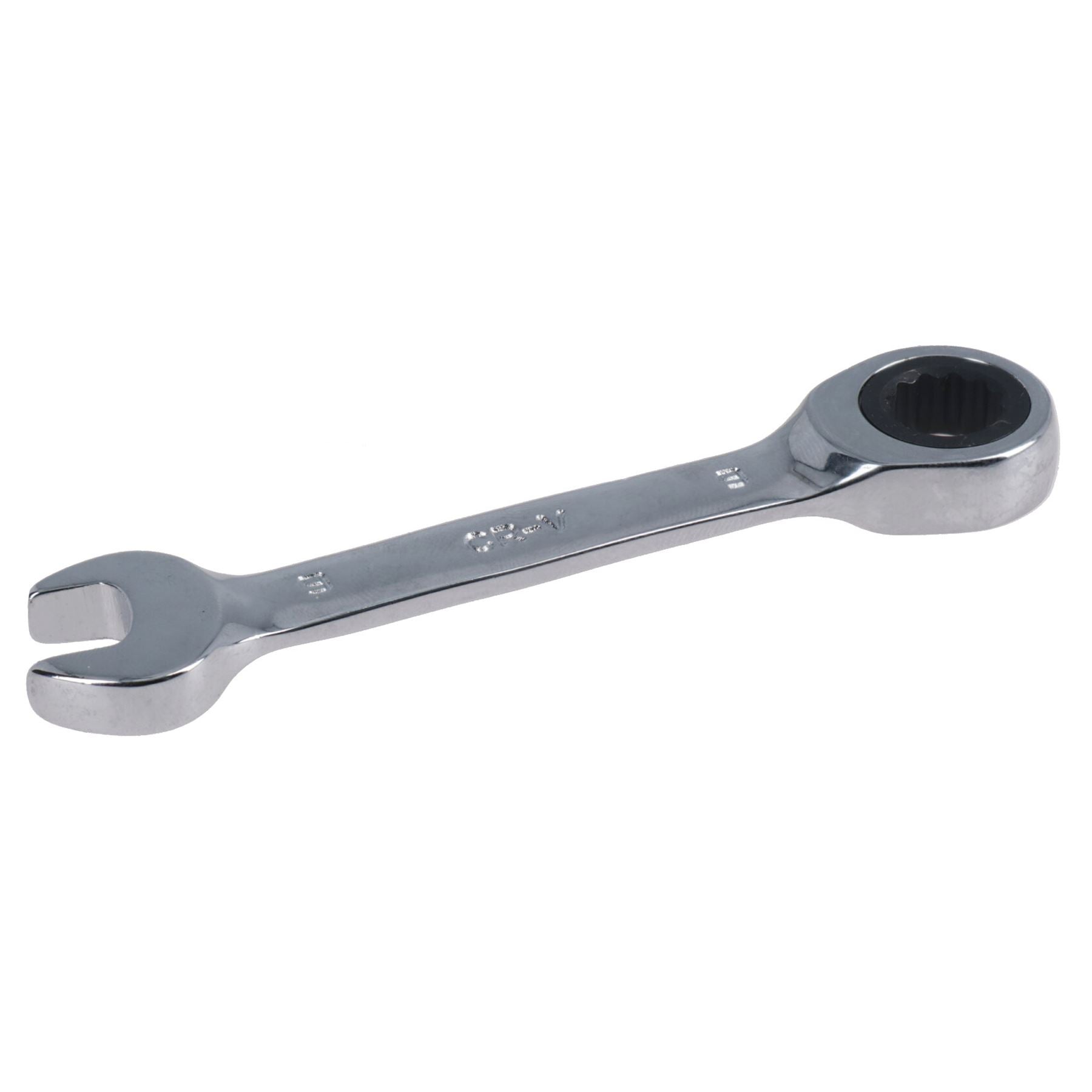Clé mixte à cliquet courte métrique MM 72 dents 8 mm – 19 mm