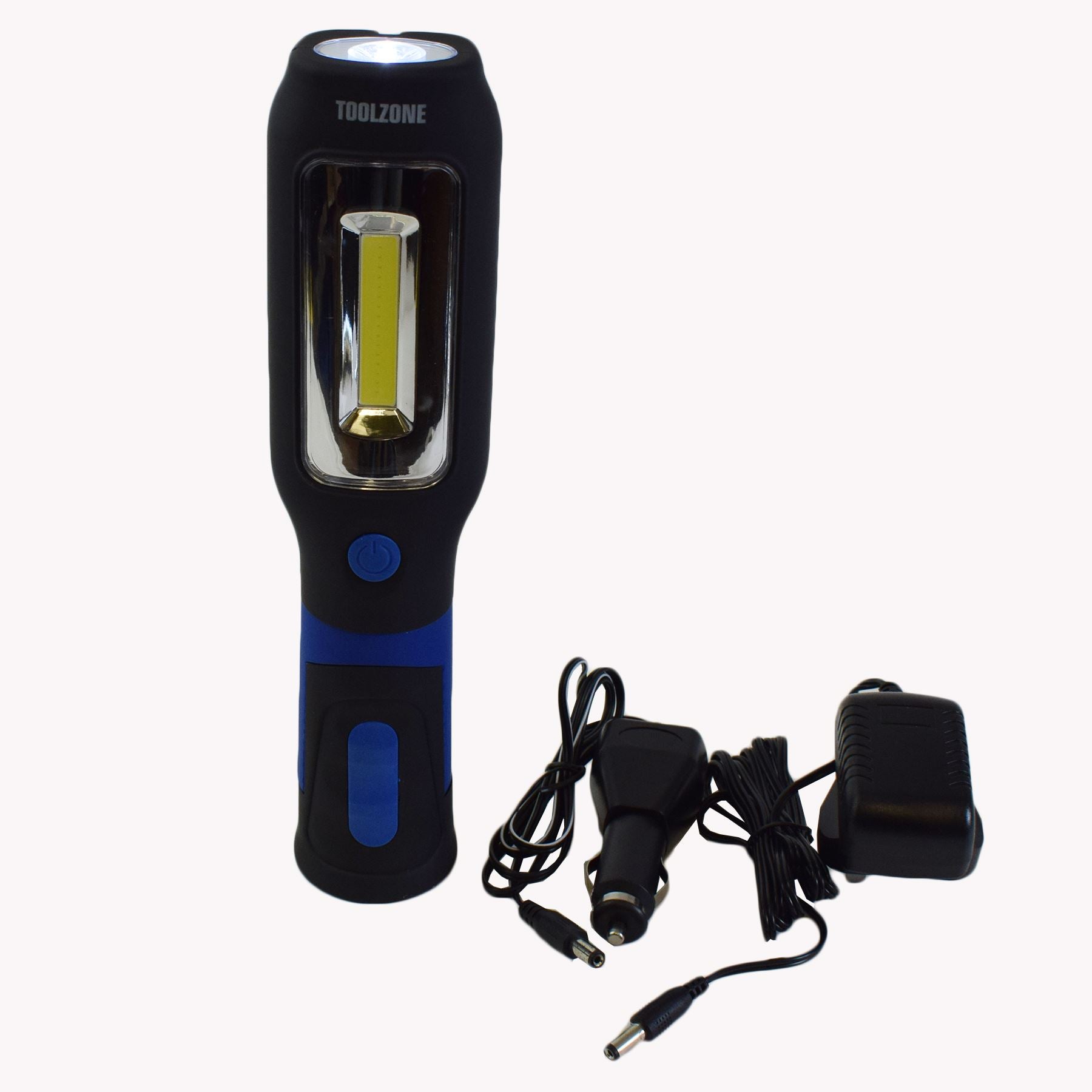 3W COB LED Taschenlampe Lampe Inspektion Arbeit Licht Magnetische 180 Grad Lean