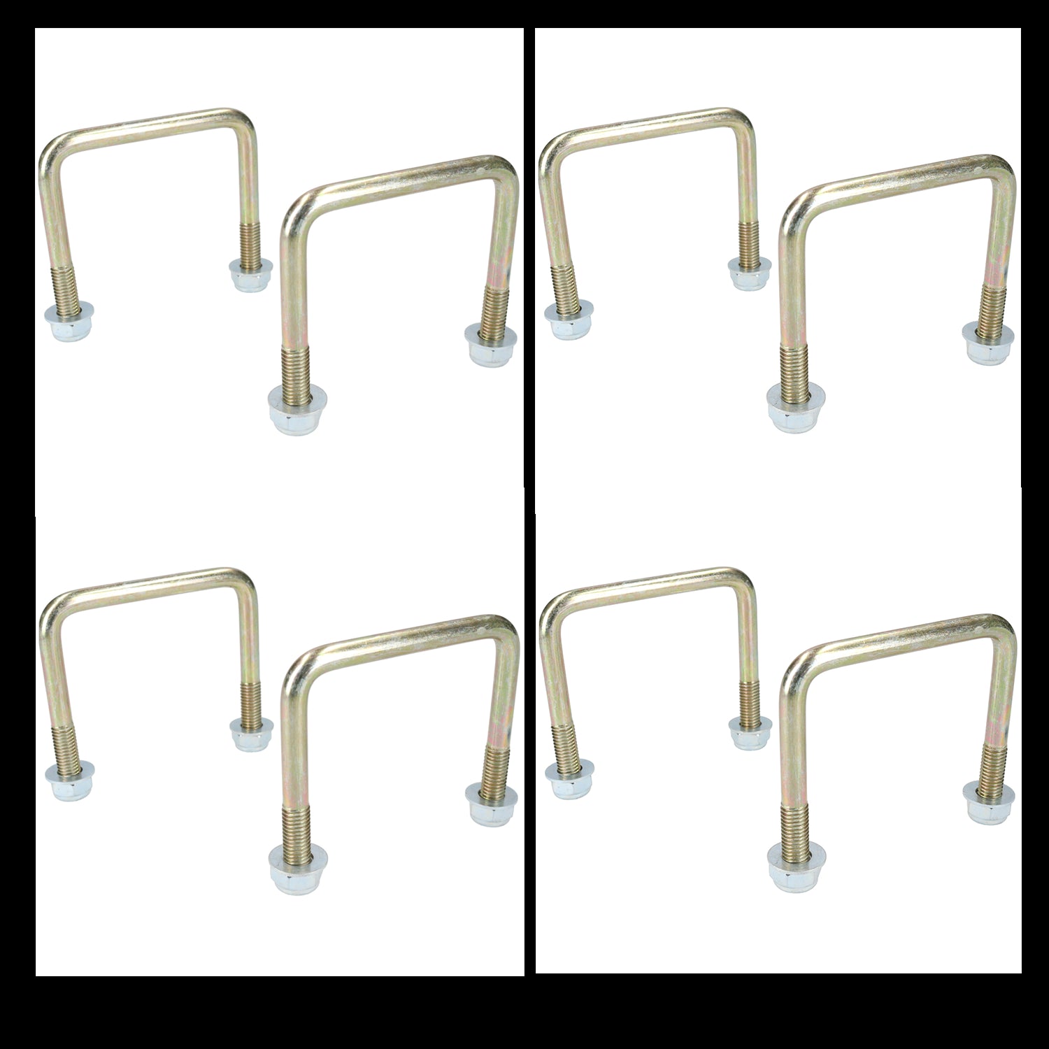 M10 U-Bolt N-Bolt & Nuts High Tensile for Boat Trailers Square