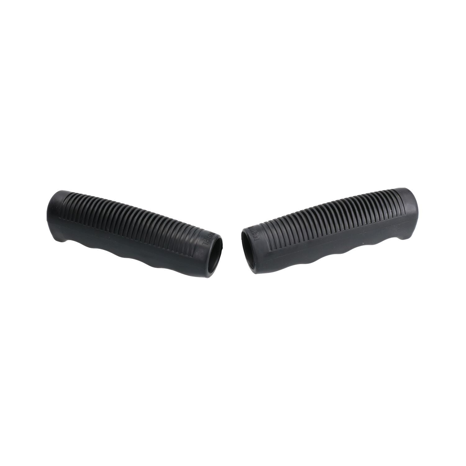 Rubber Handlebar Grips With Finger Groove Mold Cycle Anti-Slip For Most Bikes
