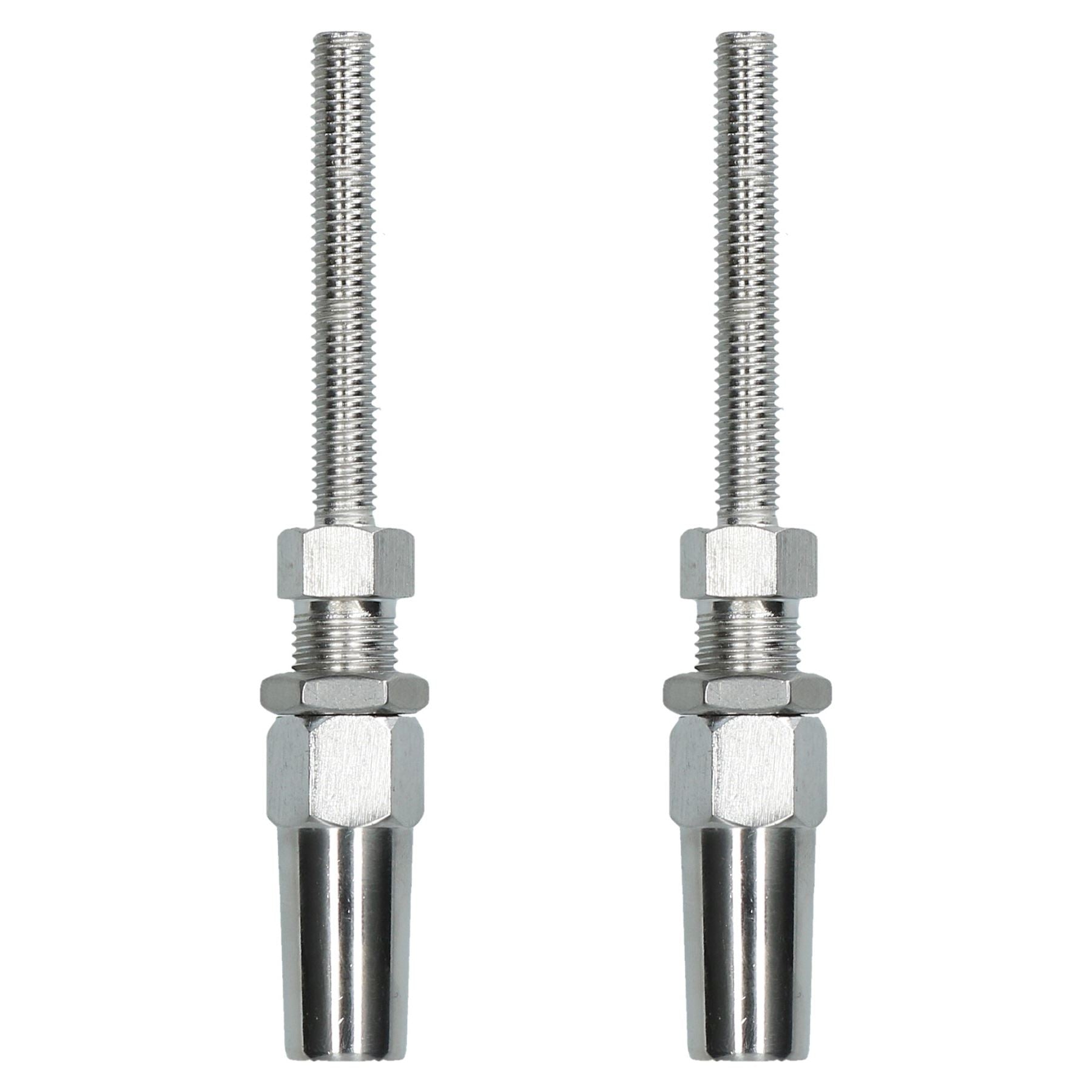 Raccord de câble métallique DIY Raccord d'extrémité de gréement sans emmanchement en acier inoxydable 316